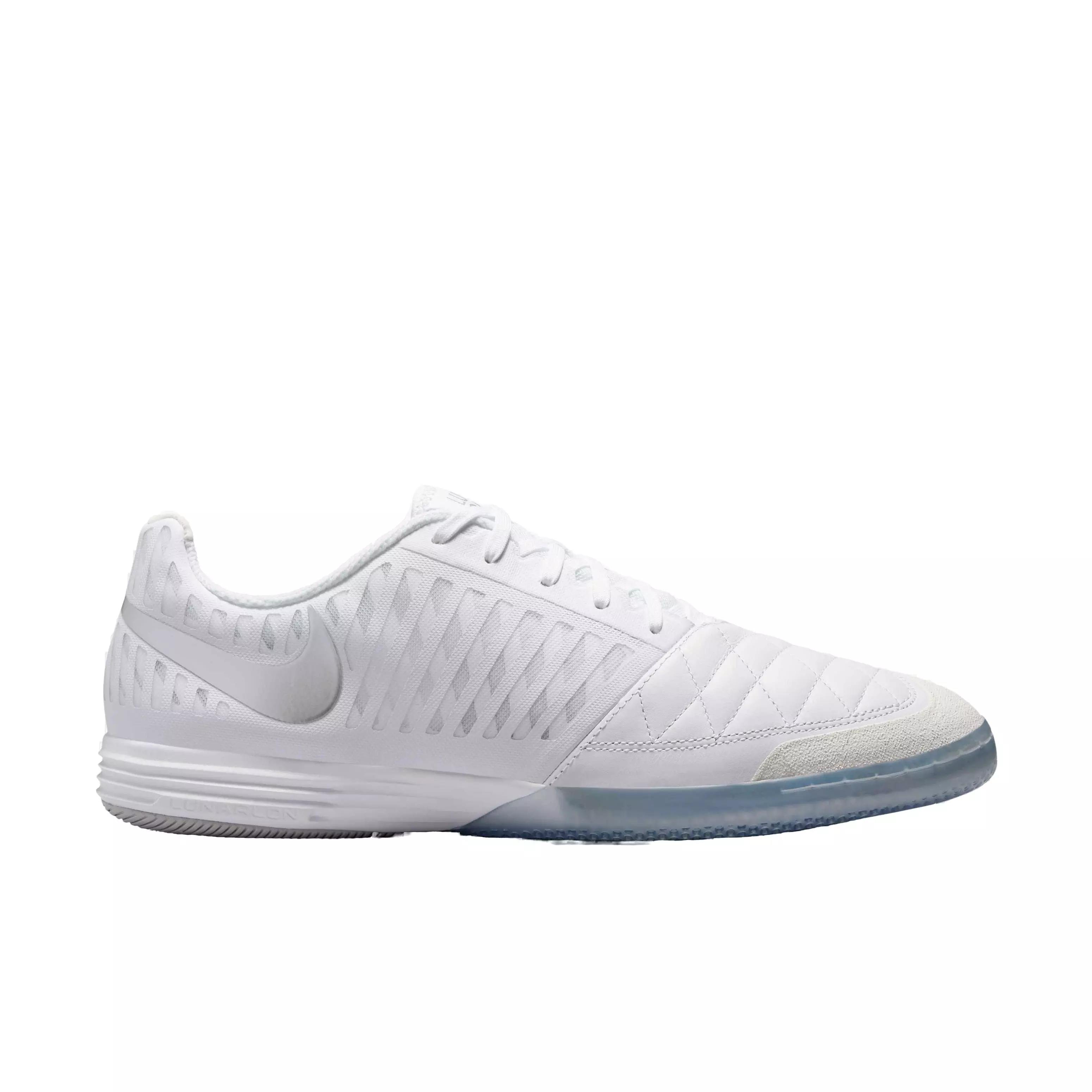 Nike Lunargato II "White/Chrome" Men's Soccer Shoe - WHITE/CHROME