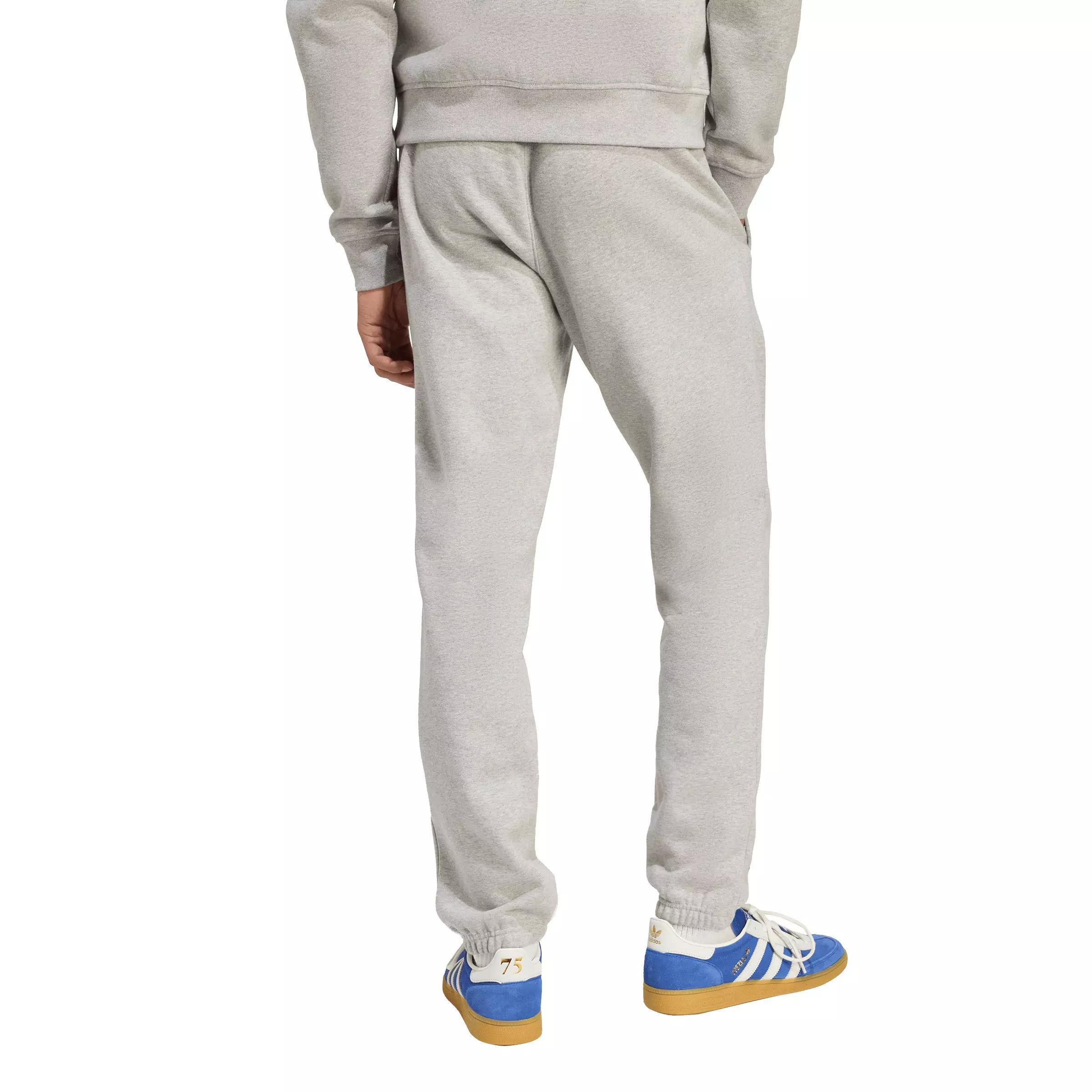 adidas Originals Men's Trefoil Essentials Pants -Grey - GREY