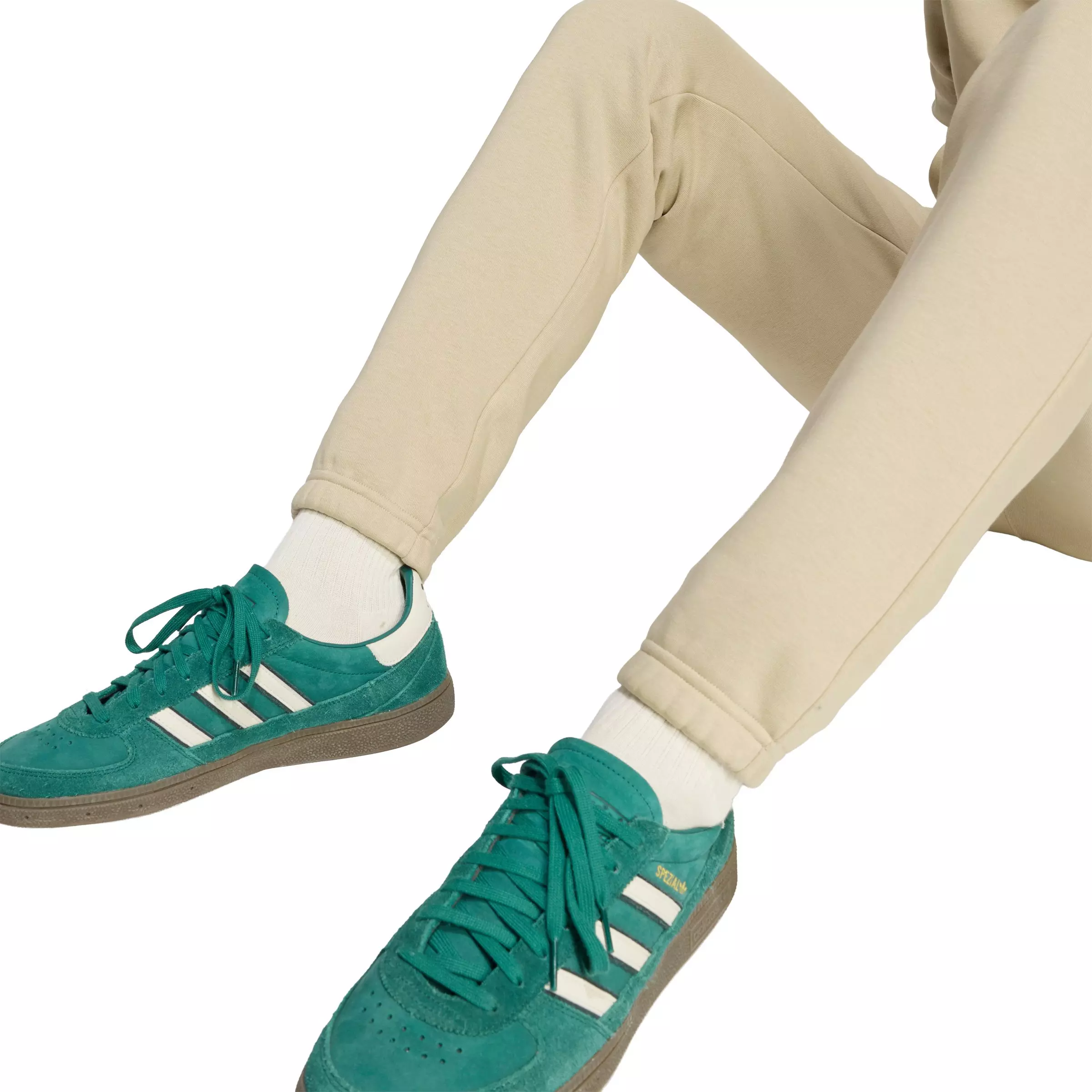 adidas Originals Men's Trefoil Essentials Pants - Khaki - KHAKI