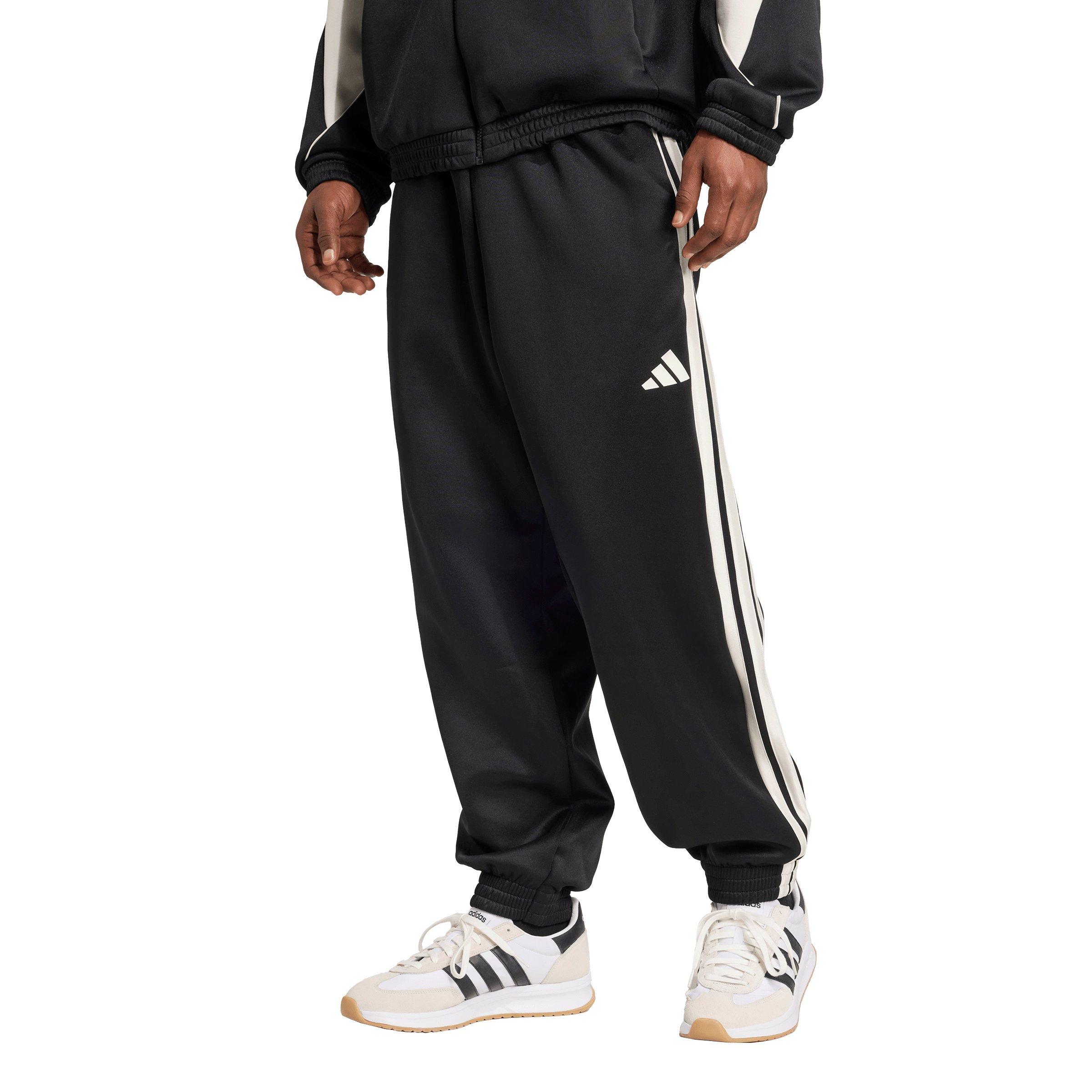 adidas Men's Stadium Track Pants -Black - BLACK Thumbnail View 1