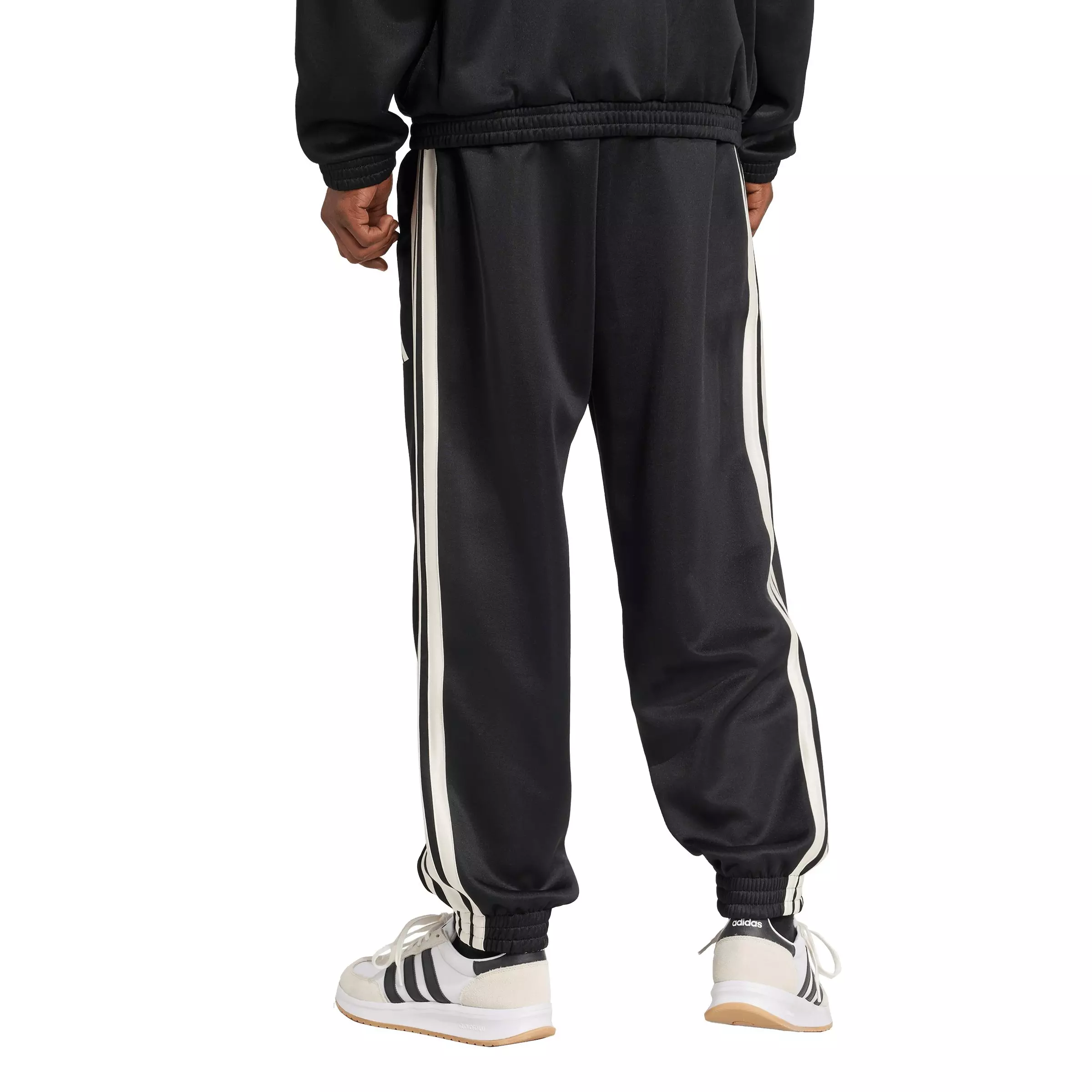 adidas Men's Stadium Track Pants - Black - BLACK