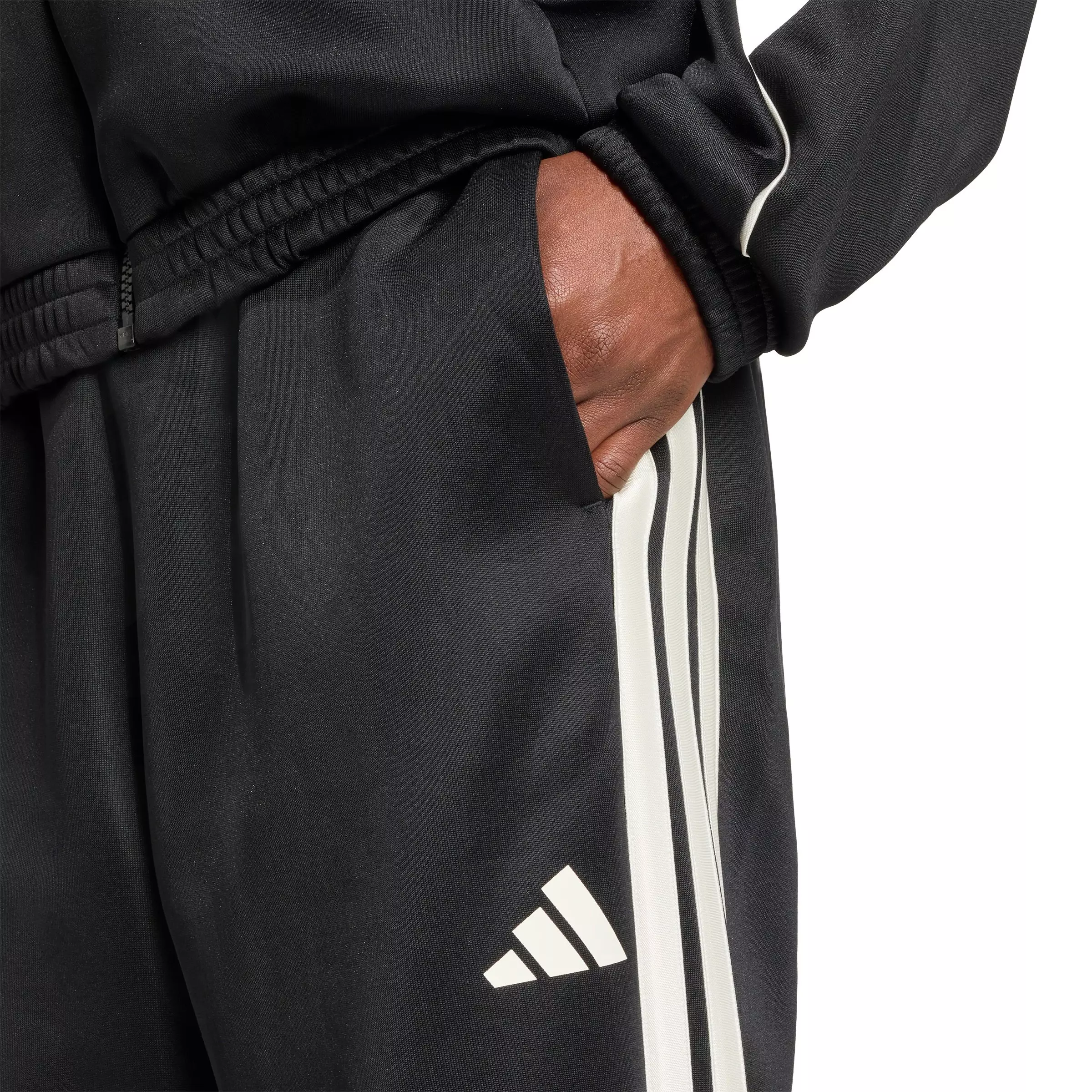 adidas Men's Stadium Track Pants - Black - BLACK