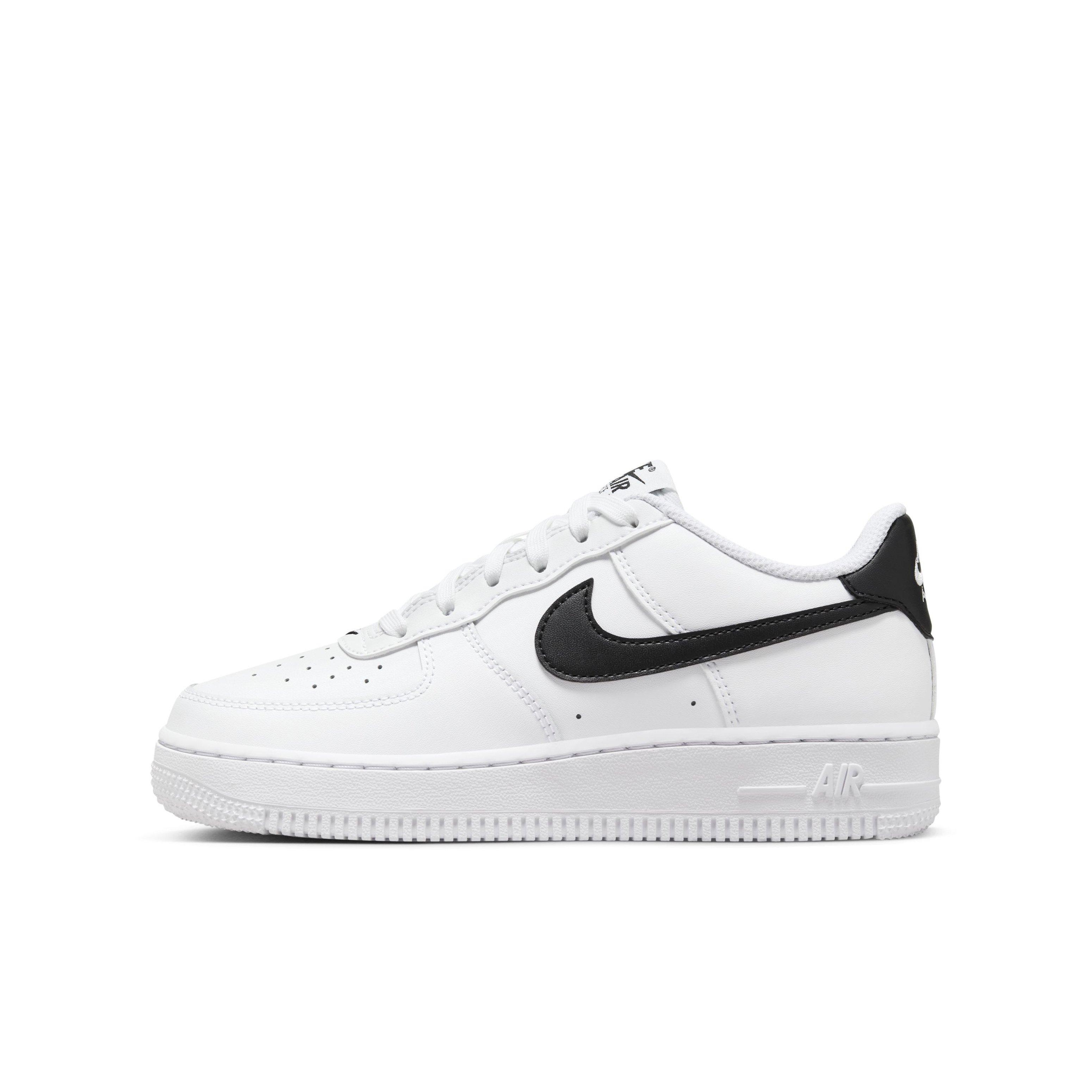 Nike Air Force 1 Grade School Boys' "White/Black" Shoe