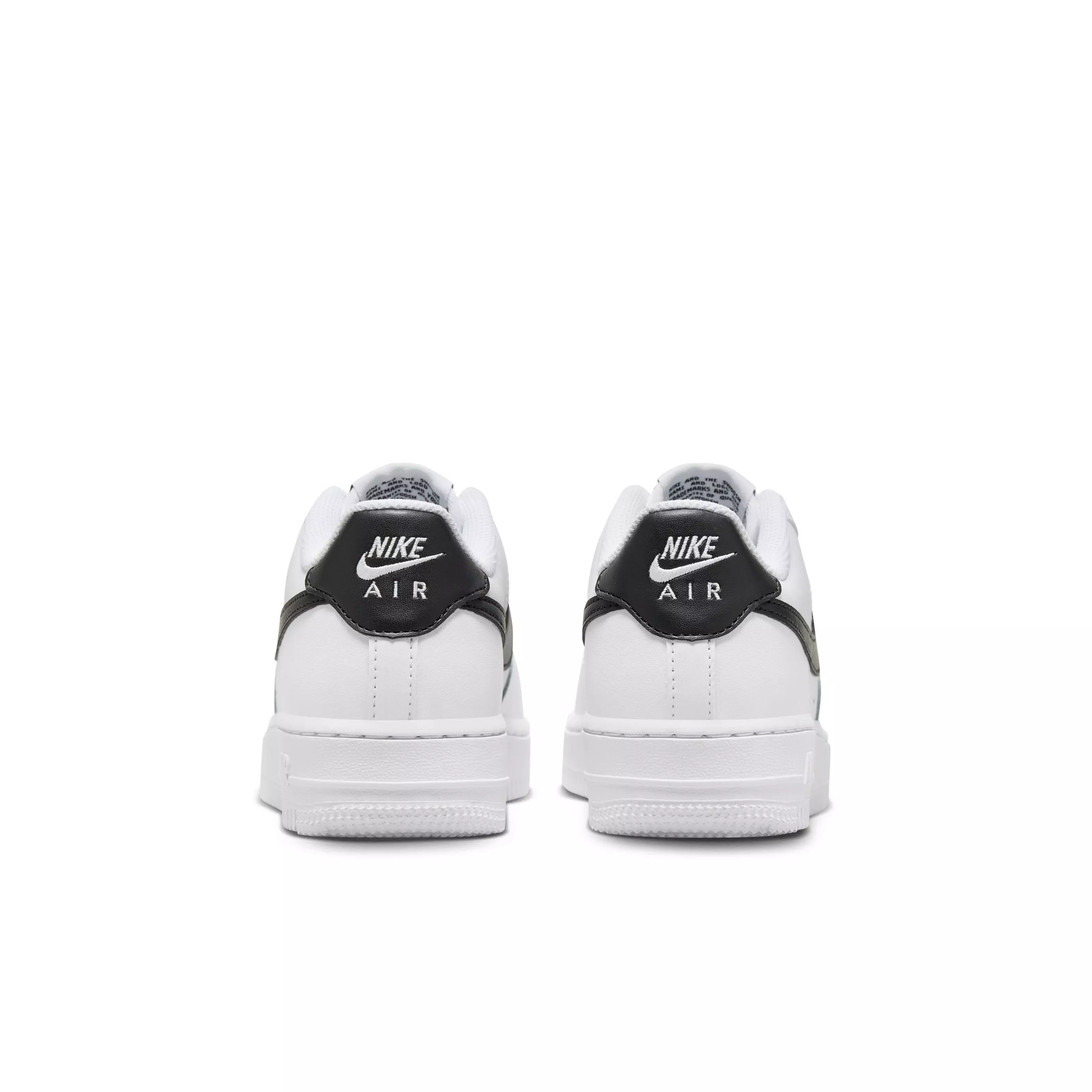 Nike Air Force 1 Low "White/Black" Grade School Boys' Shoe - WHITE/BLACK
