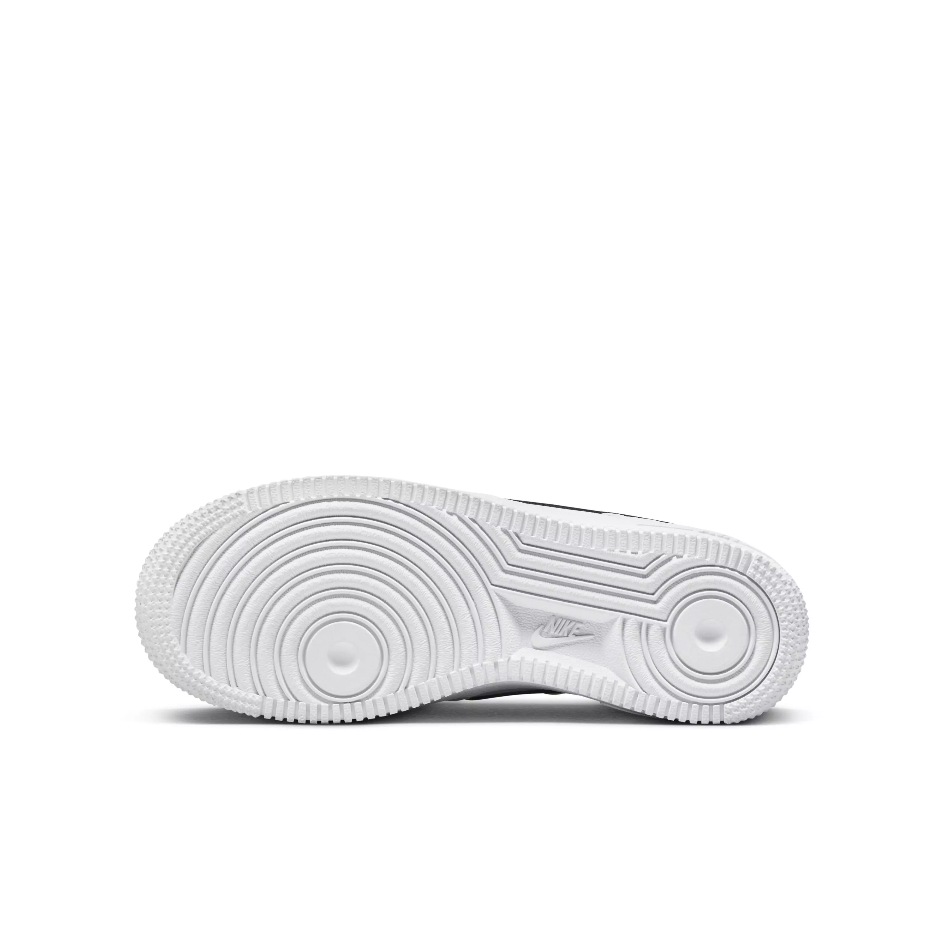 Nike Air Force 1 "White/Black" Grade School Boys' Shoe - WHITE/BLACK