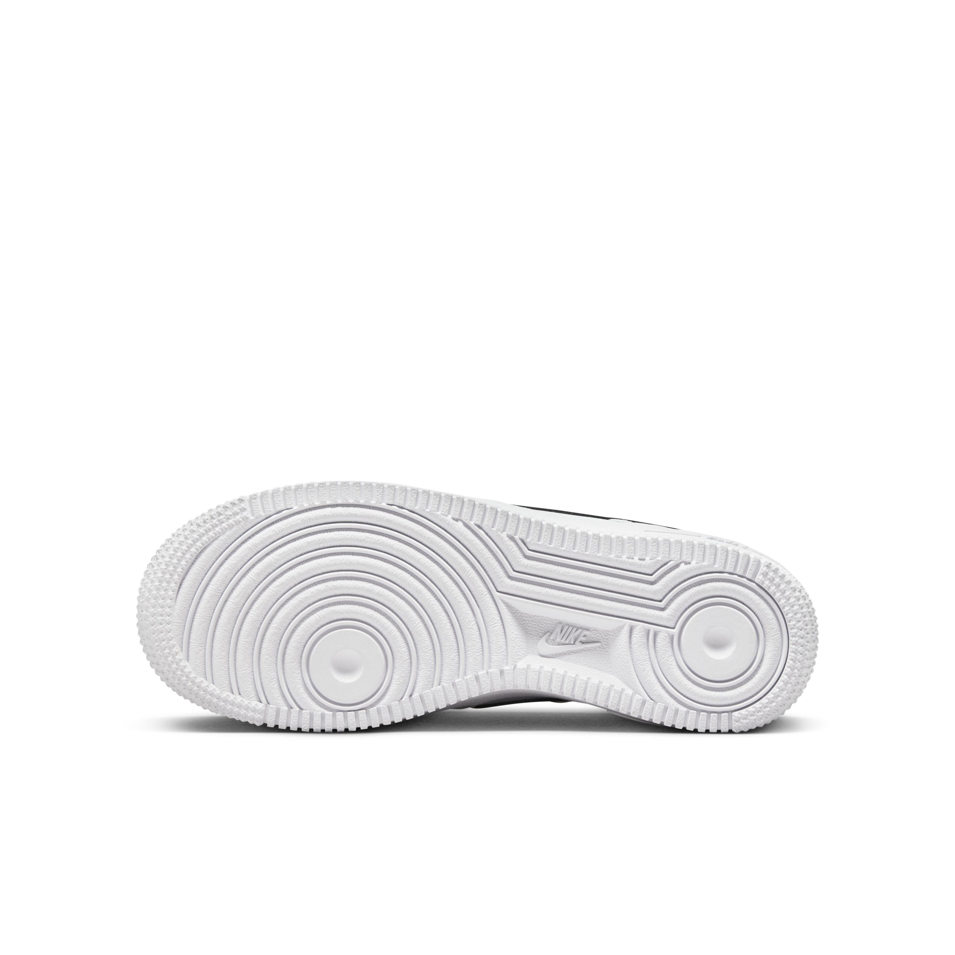 Nike Air Force 1 Low "White/Black" Grade School Boys' Shoe - WHITE/BLACK Thumbnail View 6