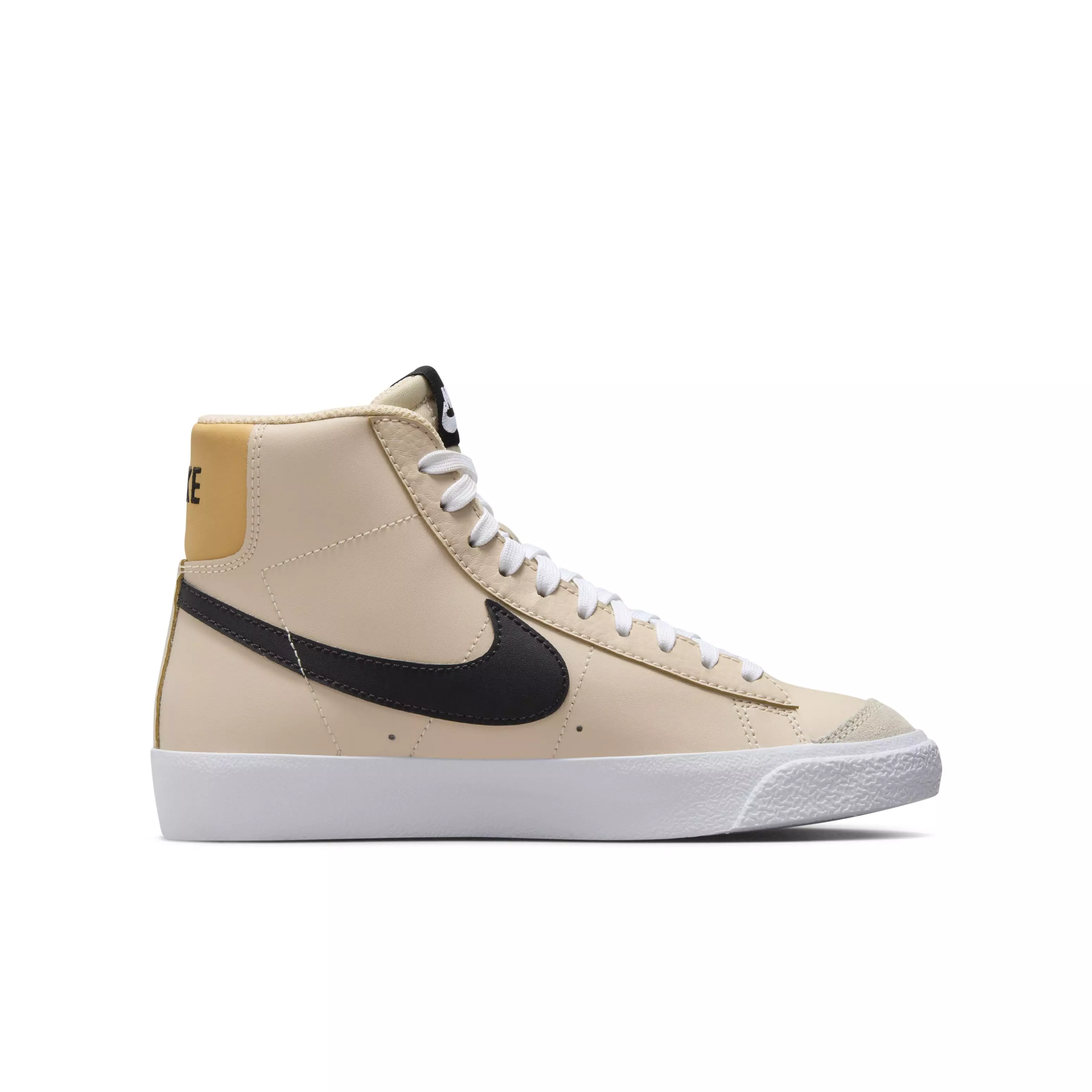 Nike Blazer Mid '77 "Sanddrift/Twine/White/Black" Grade School Boys' Shoe - SANDDRIFT/TWINE/WHITE/BLACK