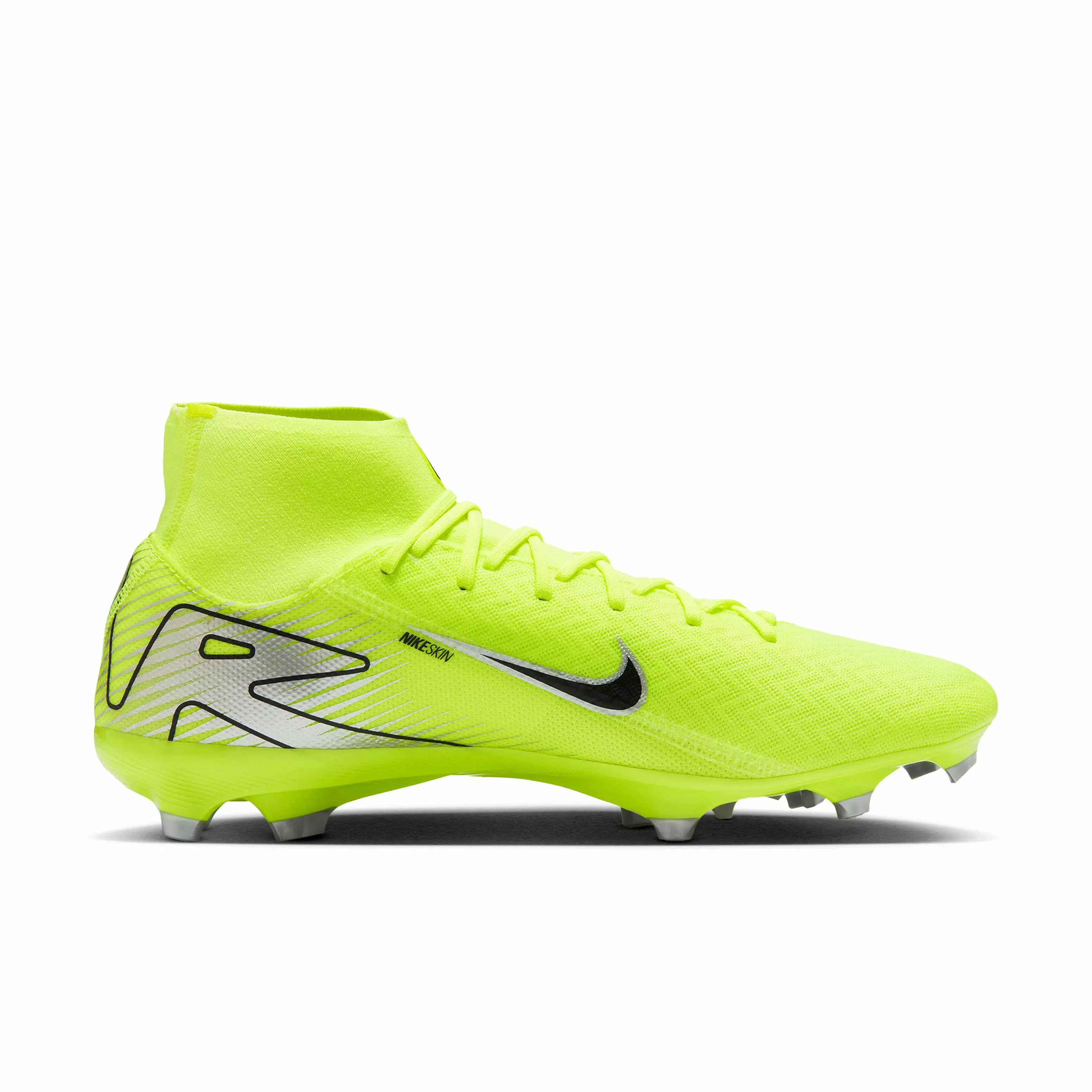 Nike Mercurial Superfly 10 Academy MG "Volt/Black" Men's Soccer Cleat - VOLT/BLACK