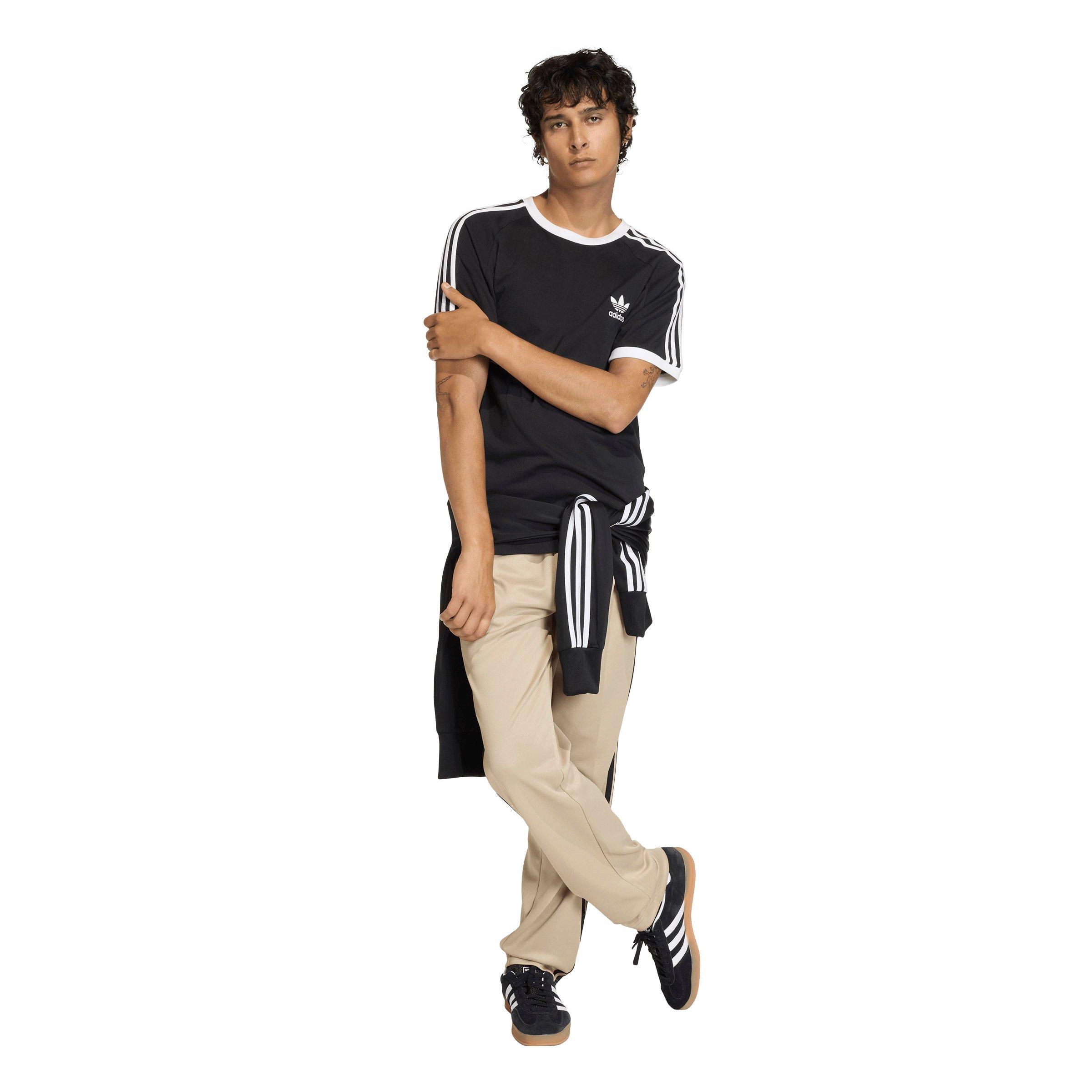 adidas Originals Men's Regular Track Pants -Khaki - KHAKI Thumbnail View 5
