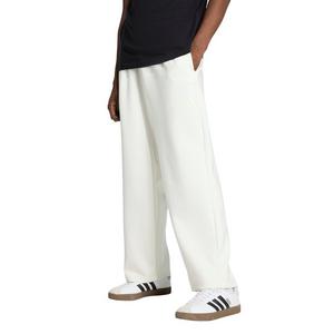adidas Men's Soft Lux Straight Leg Tracksuit Bottoms- Off White