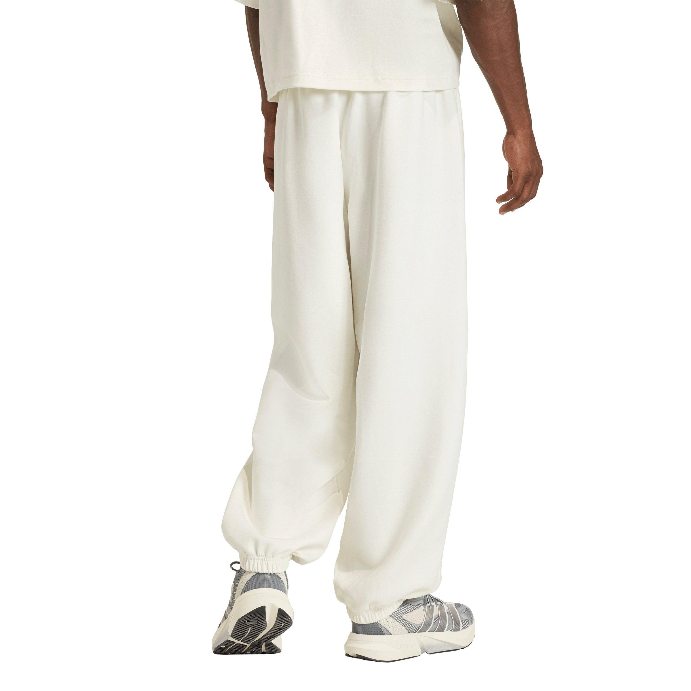 adidas Men's Soft Lux Pants -Off White - OFF-WHITE Thumbnail View 2