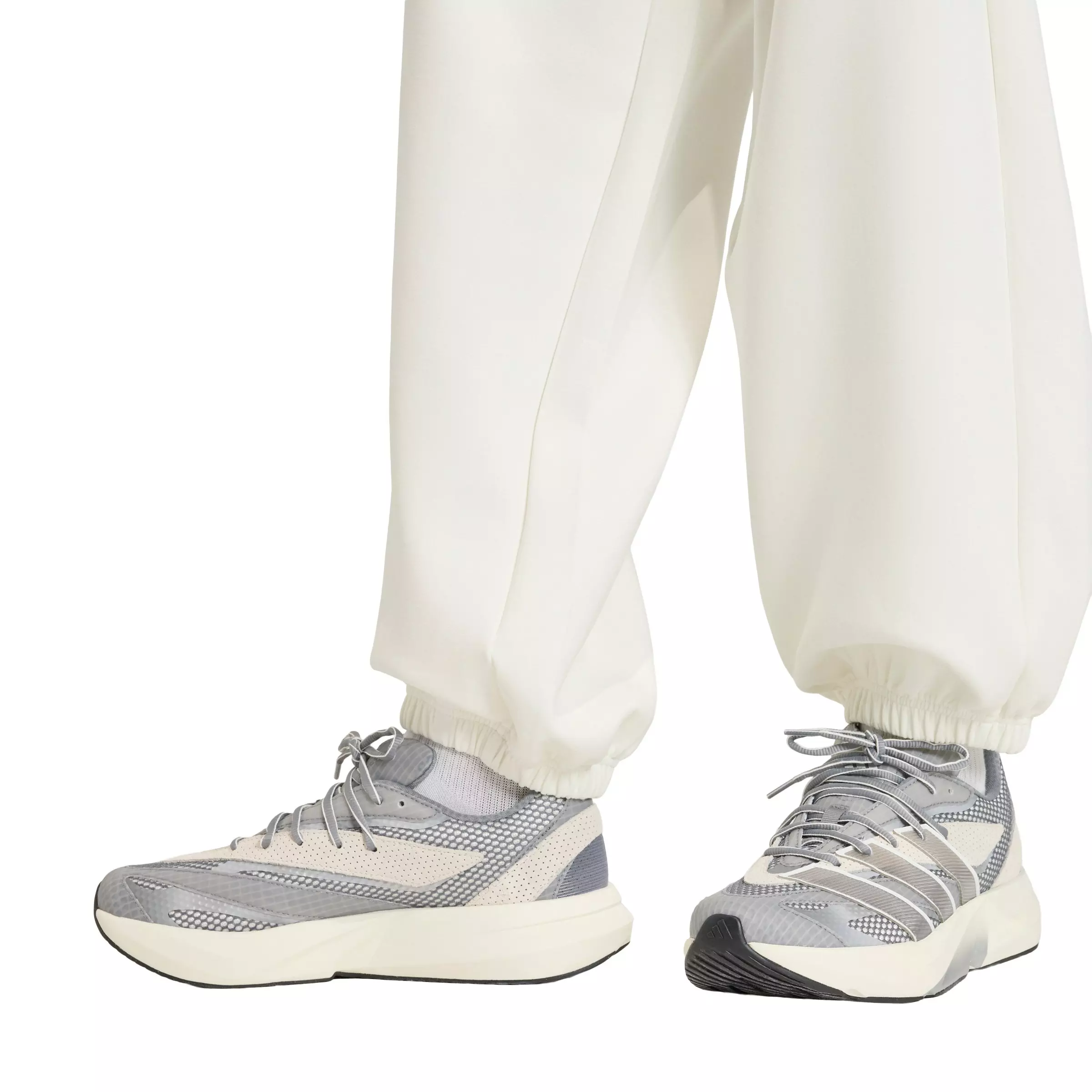 adidas Men's Soft Lux Pants - Off White - OFF-WHITE