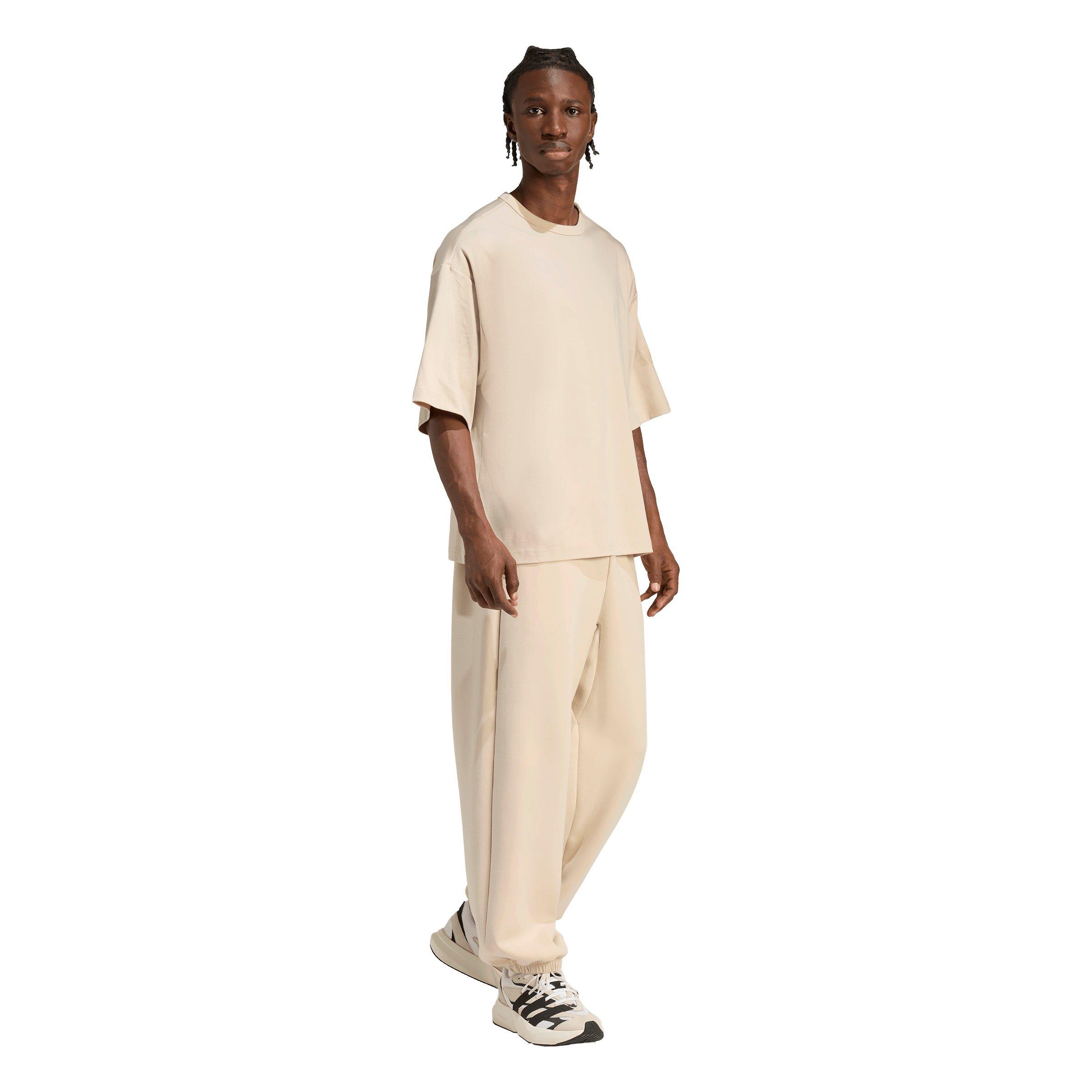 adidas Men's Soft Lux Pants -Cream - CREAM Thumbnail View 5