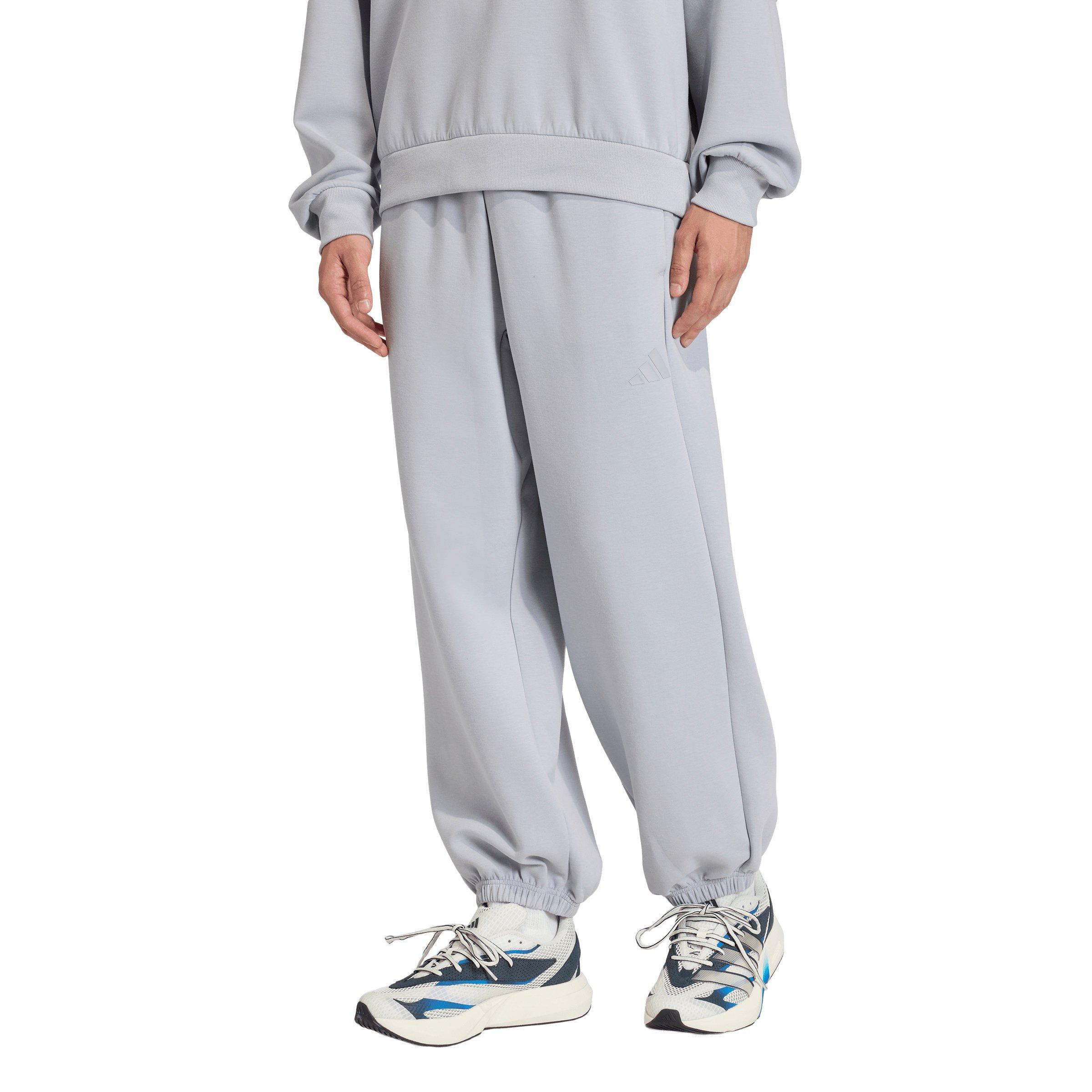 adidas Men's Soft Lux Pants -Silver - SILVER Thumbnail View 1