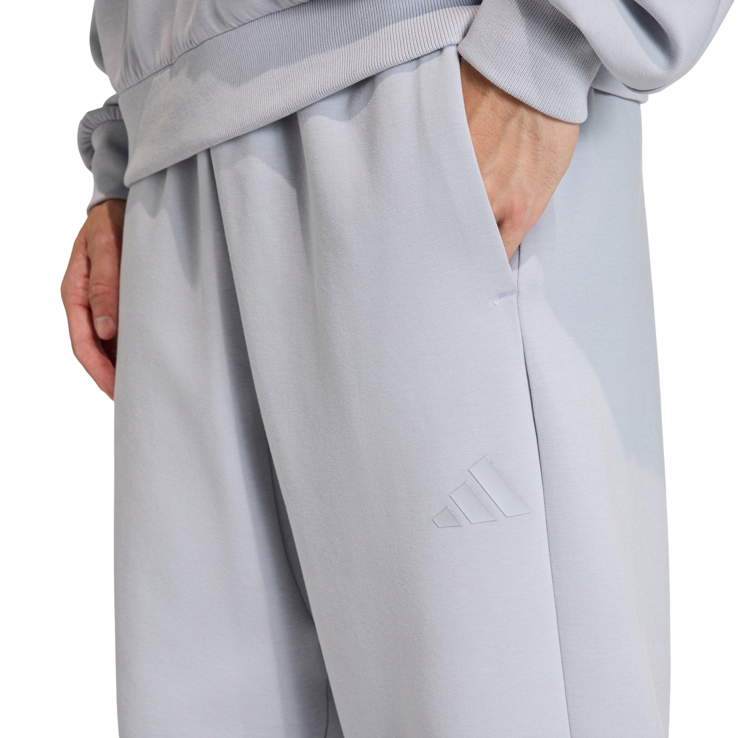 adidas Men's Soft Lux Pants - Silver - SILVER Thumbnail View 3