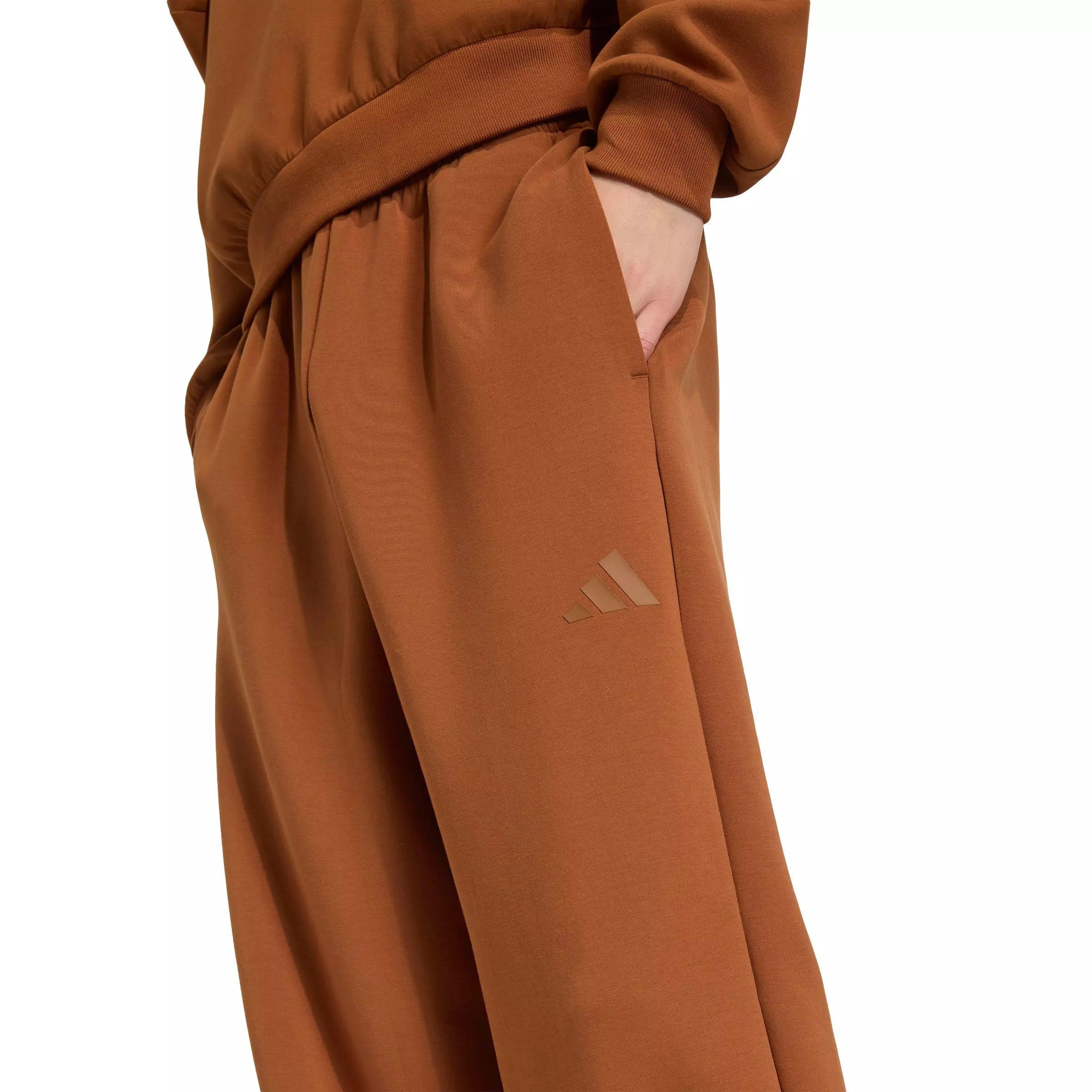 adidas Men's Soft Lux Pants -Bronze - BRONZE