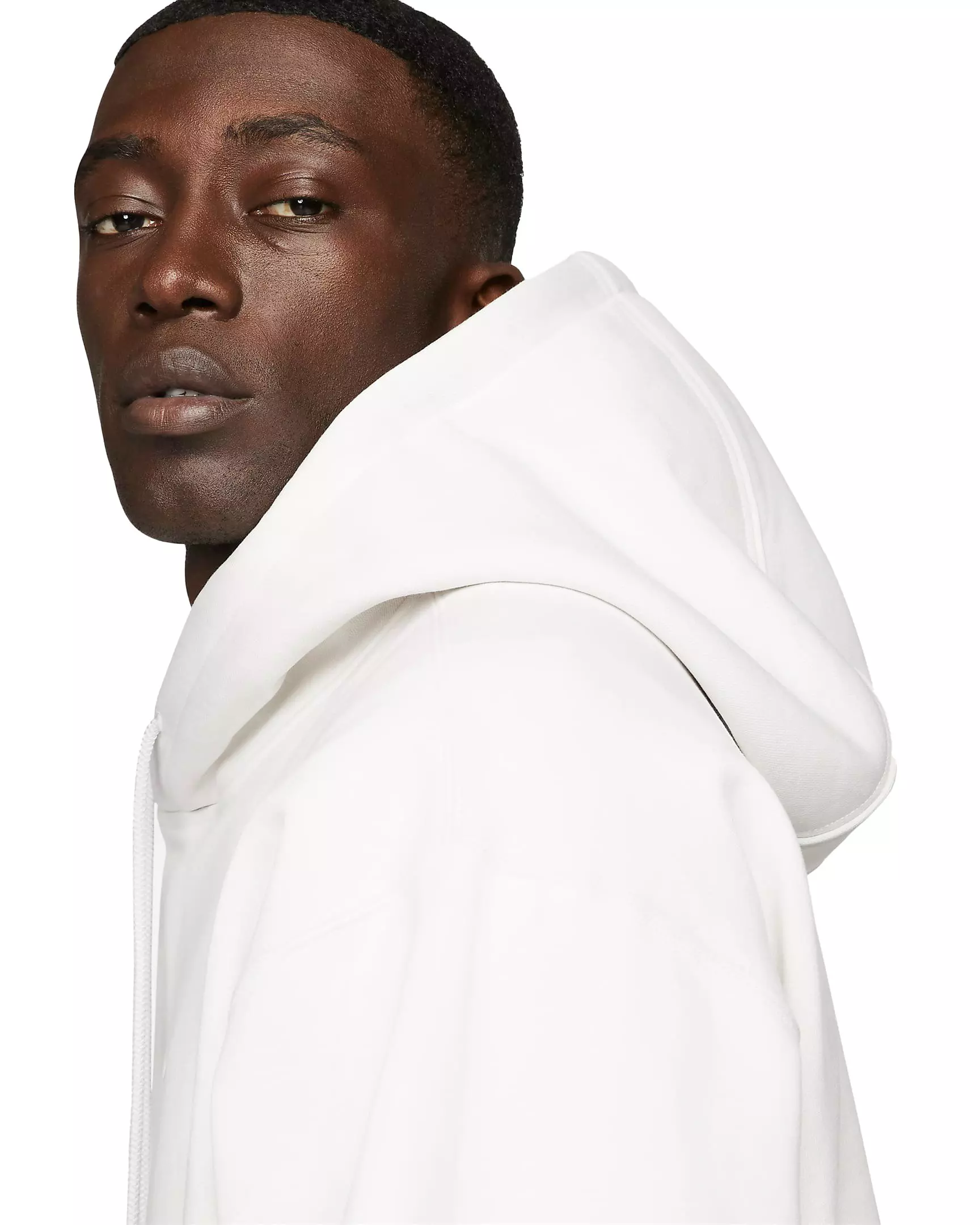 Nike Men's Solo Swoosh Fleece Pullover Hoodie - GREY