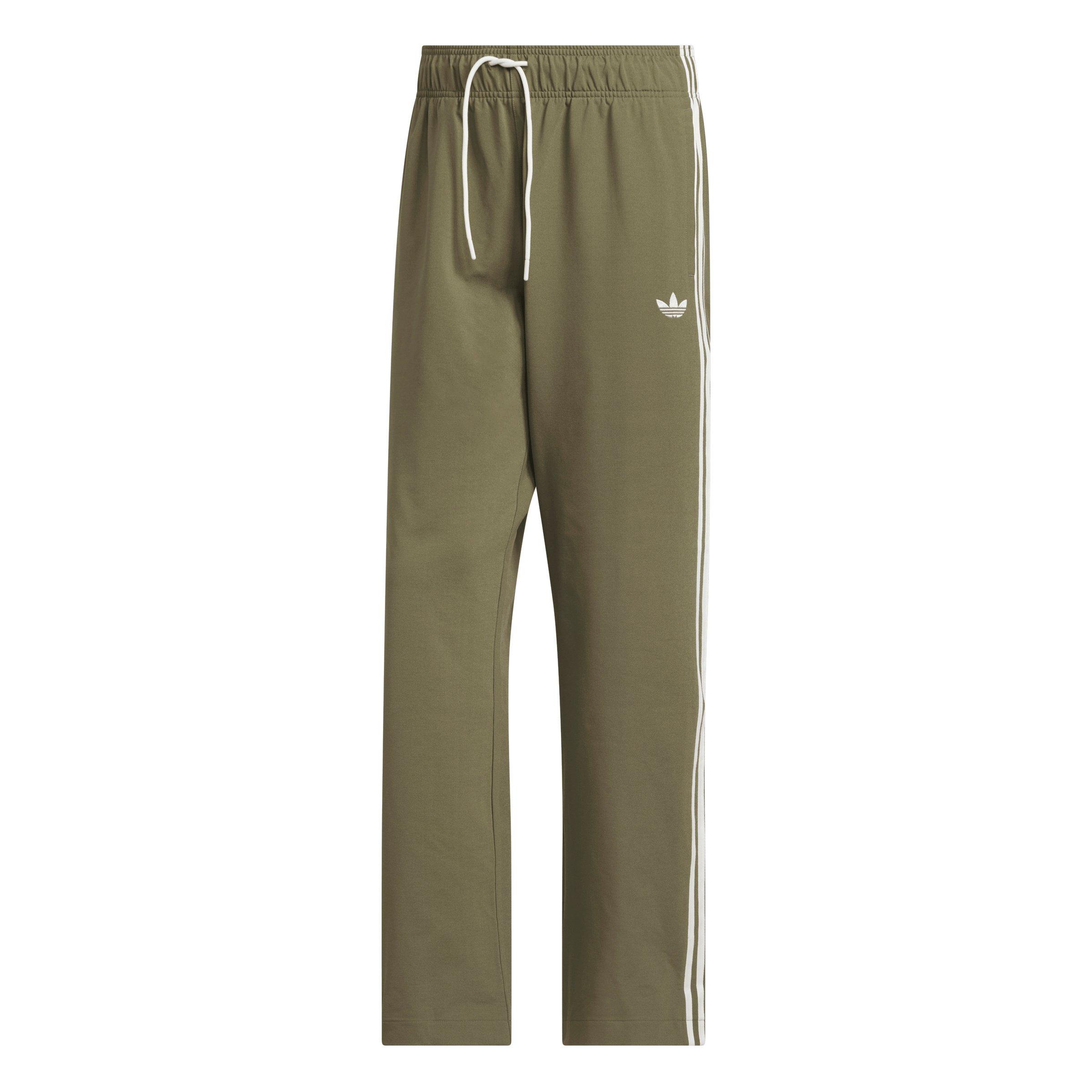 adidas Originals Adult Basketball Snap Pant - Olive - OLIVE Thumbnail View 6