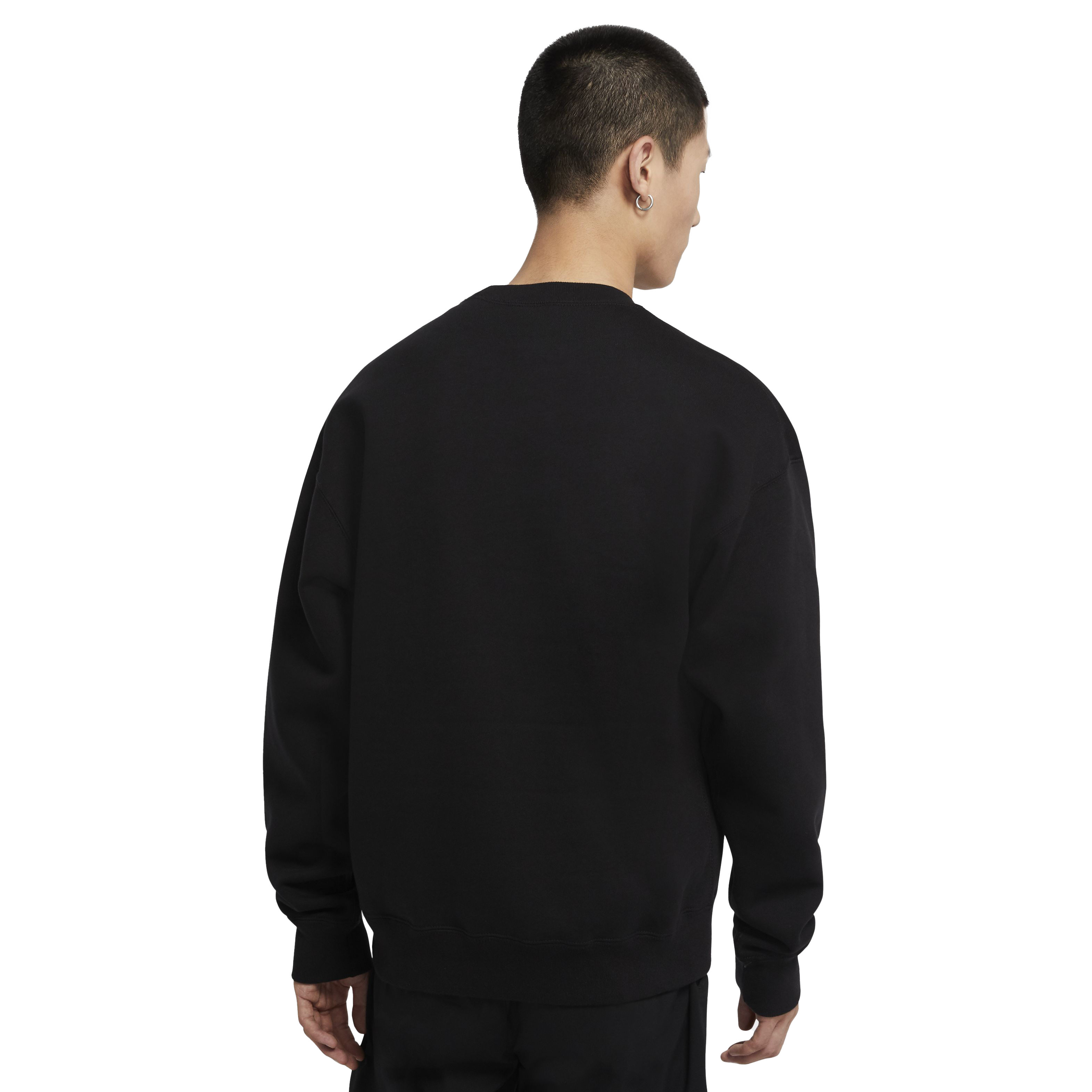 Nike Solo Swoosh Men's Fleece Crew, Black/White, Small : :  Clothing, Shoes & Accessories