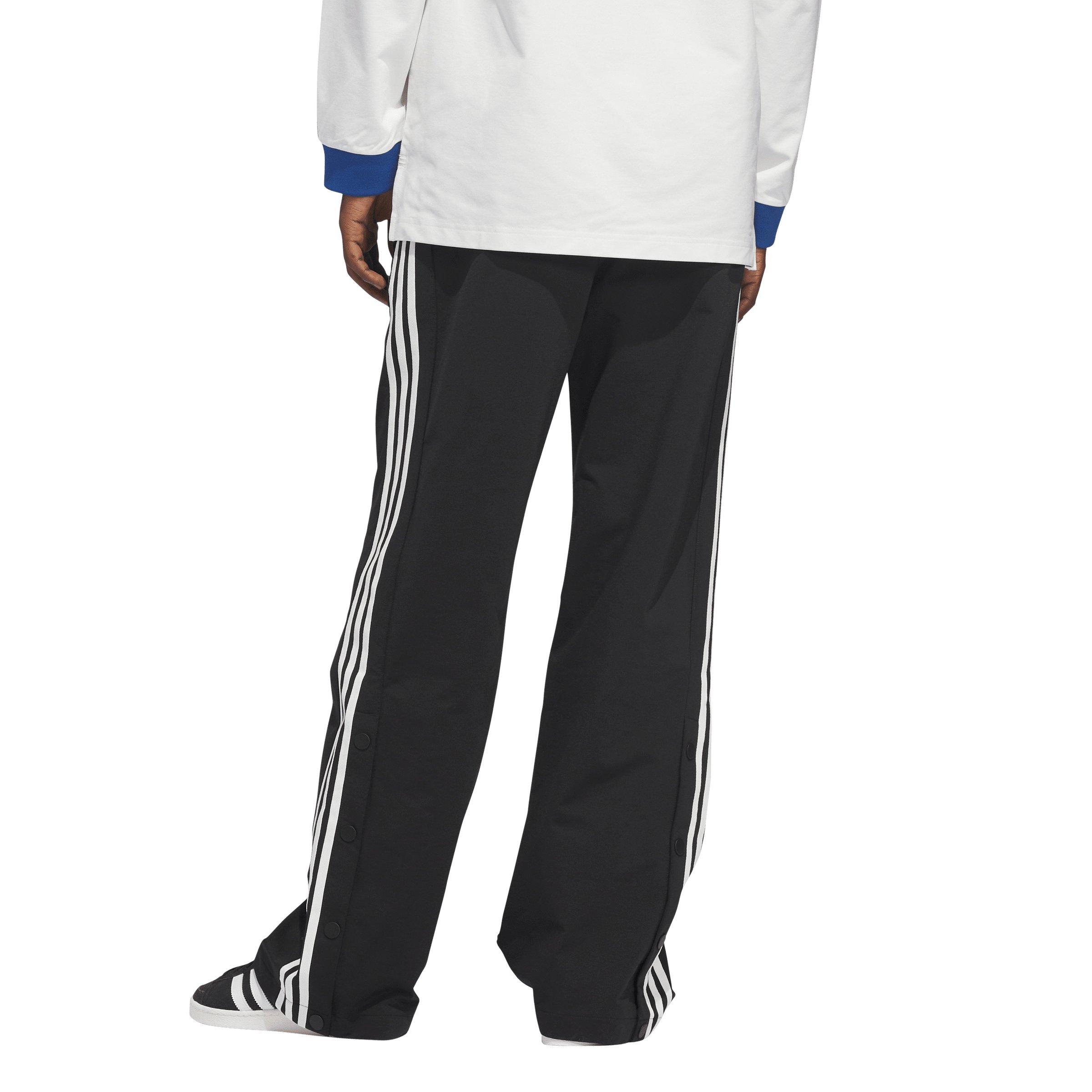 adidas Originals Adult Basketball Snap Pant - Black - BLACK Thumbnail View 2