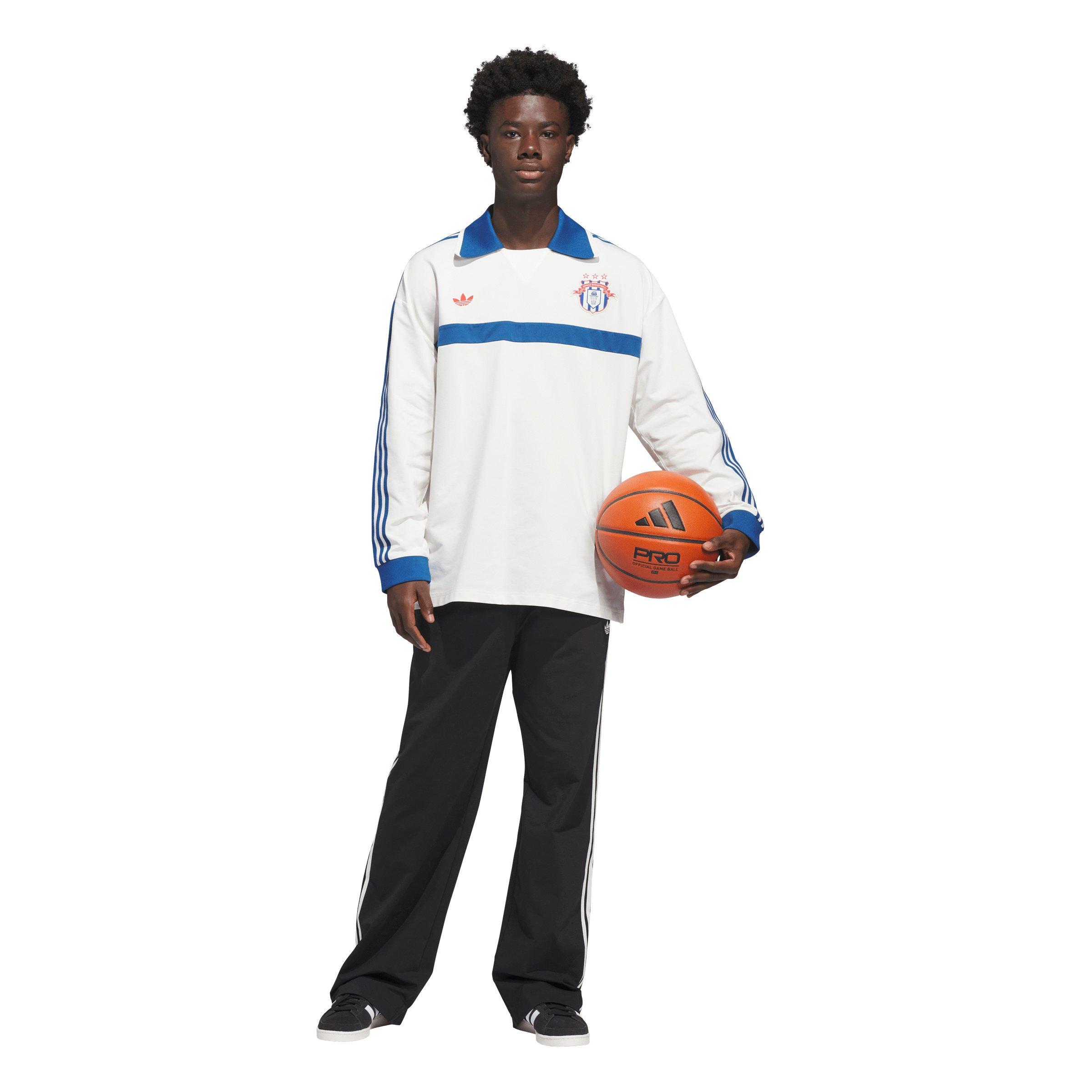 adidas Originals Adult Basketball Snap Pant - Black - BLACK Thumbnail View 5