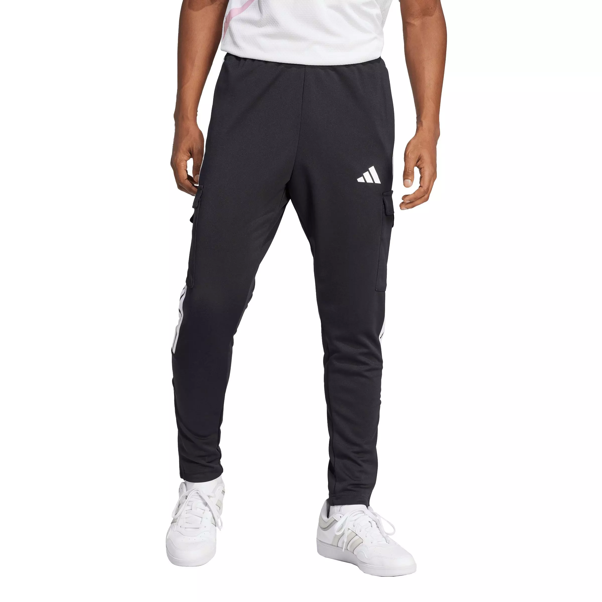 adidas Men's Tiro Cargo Pants -Black/White - BLACK/WHITE
