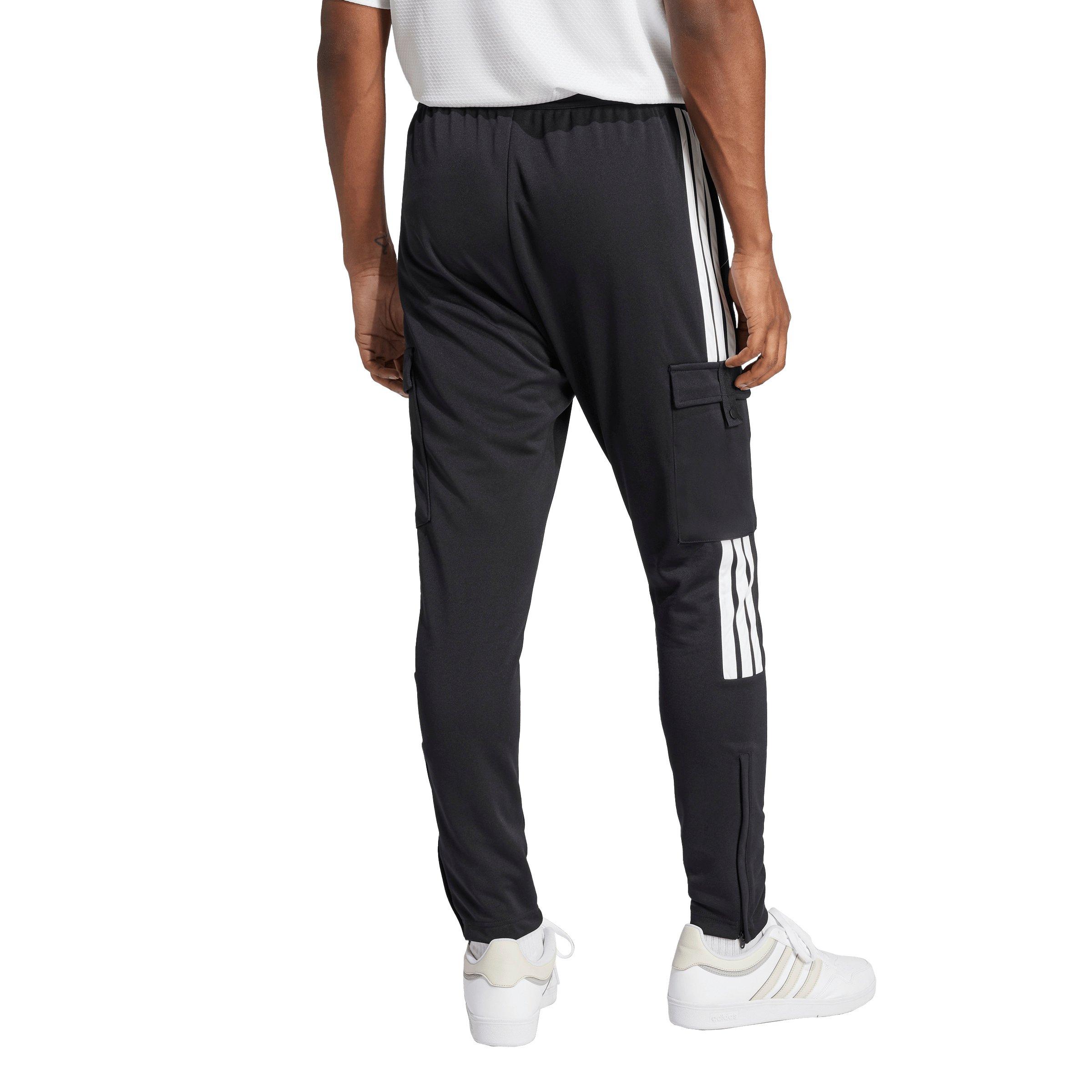 adidas Men's Tiro Cargo Pants - Black/White - BLACK/WHITE Thumbnail View 2