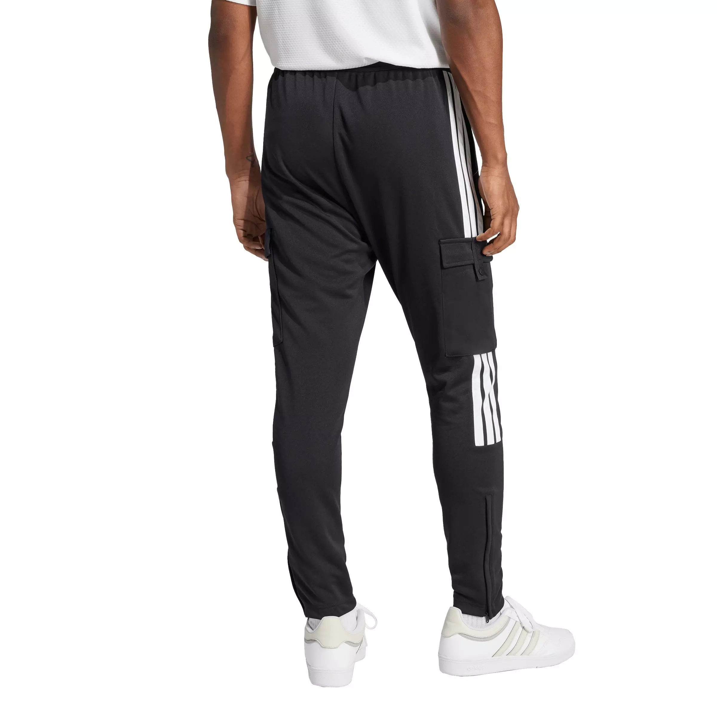 adidas Men's Tiro Cargo Pants -Black/White - BLACK/WHITE