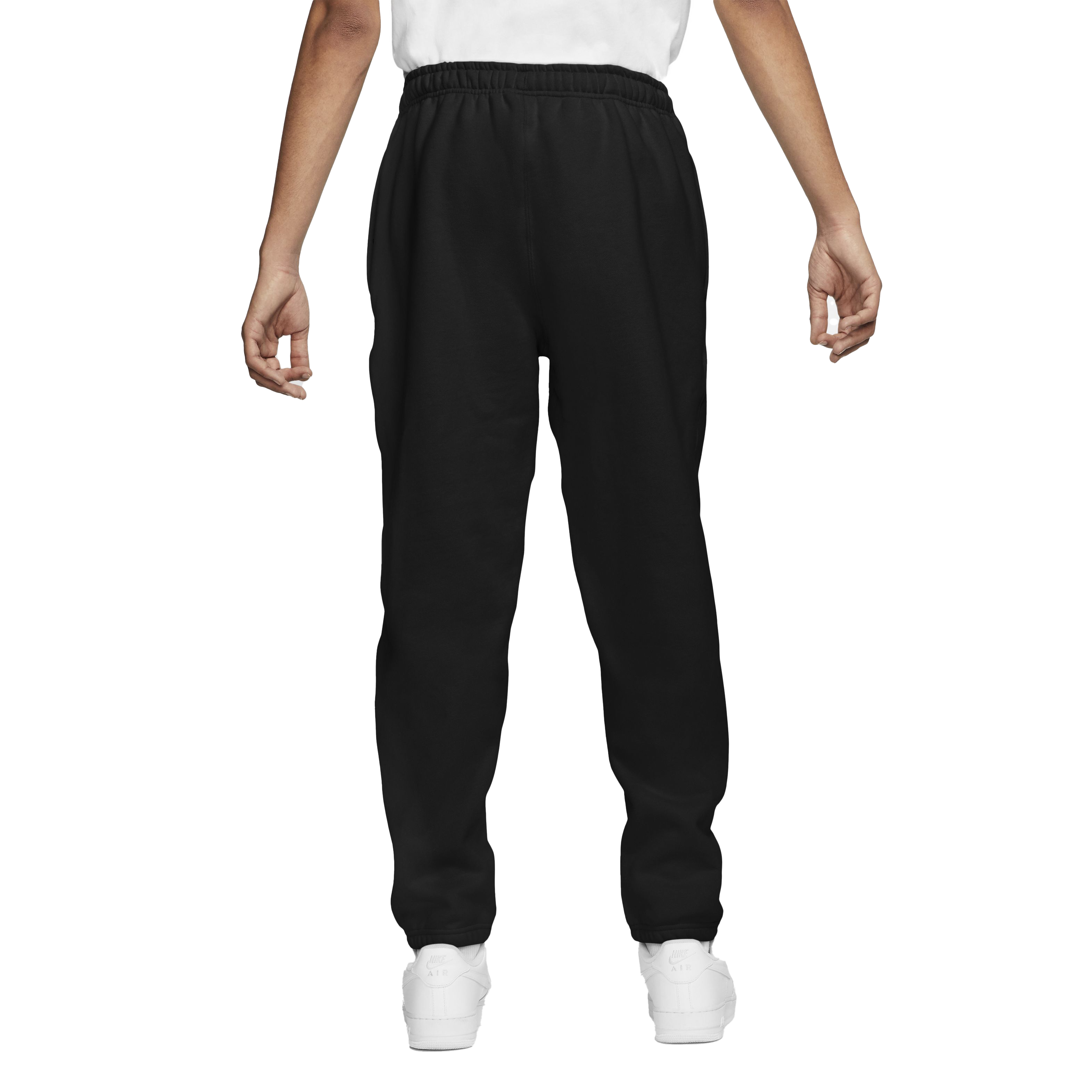 Men's Size L Nike Solo Swoosh Fleece Pants Sweatpants Phantom