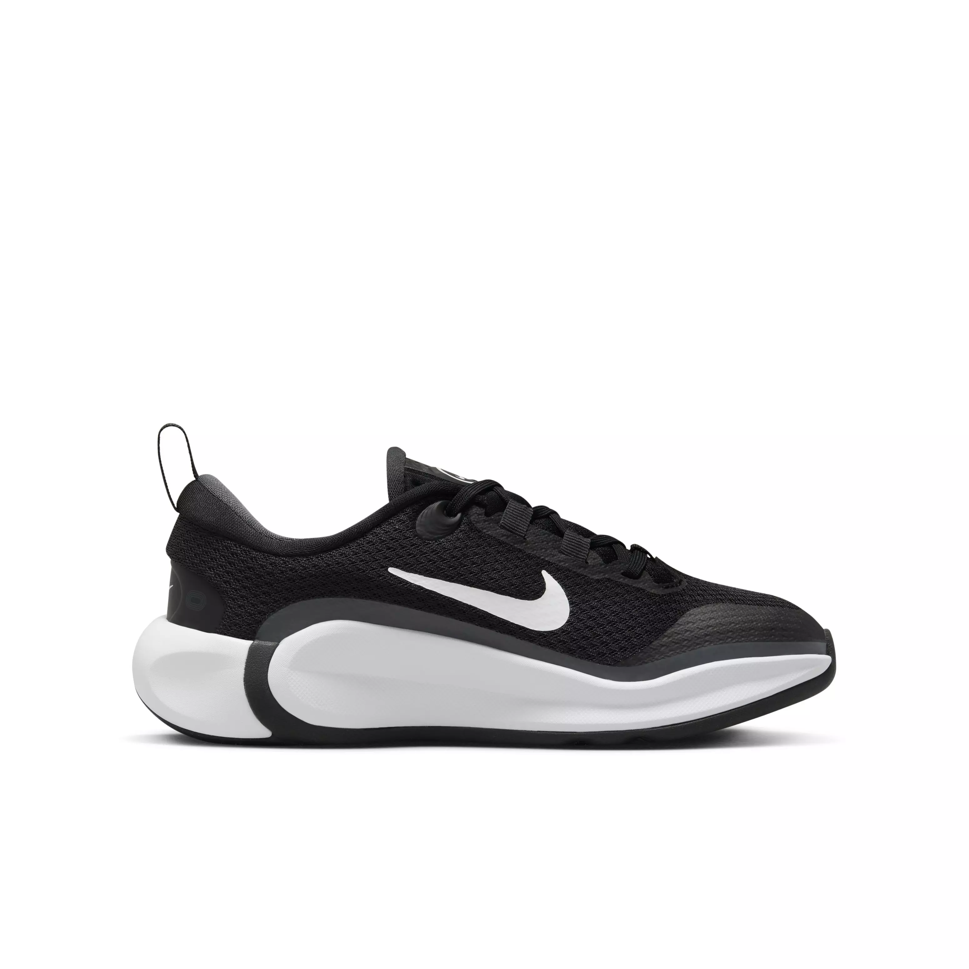 Nike Infinity Flow "Black/Anthracite/Hyper Turquoise/White" Grade School Boys' Running Shoe - BLACK/ANTHRACITE/TURQUOISE/WHITE