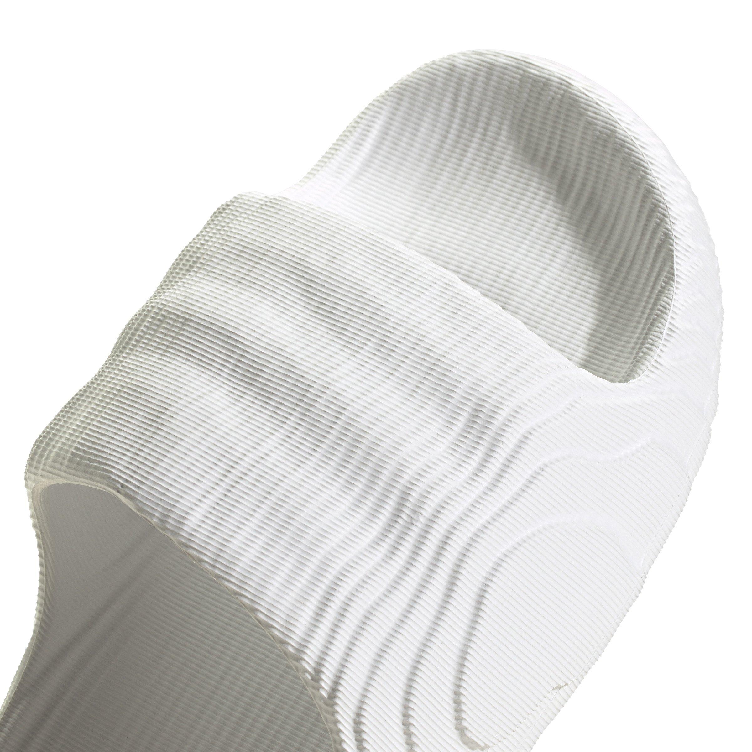 adidas Originals Adilette 22 Grade School Boys' "Crystal White/Crystal White/Core Black" Slide