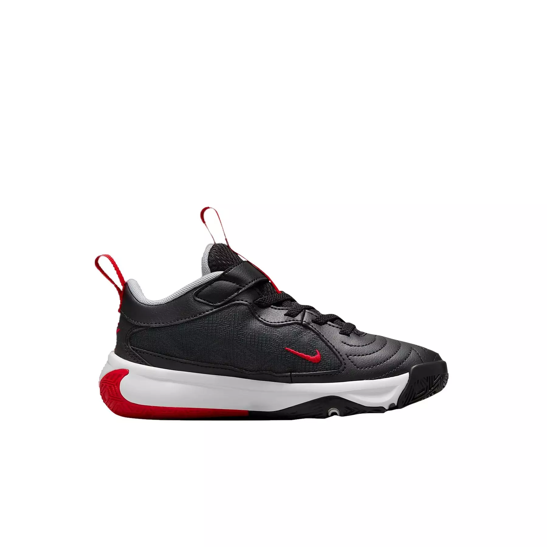 Nike Freak 5 "Black/University Red/Pure Platinum/Wolf Grey" Preschool Boys' Basketball Shoe - BLACK/RED/PLATINUM/GREY