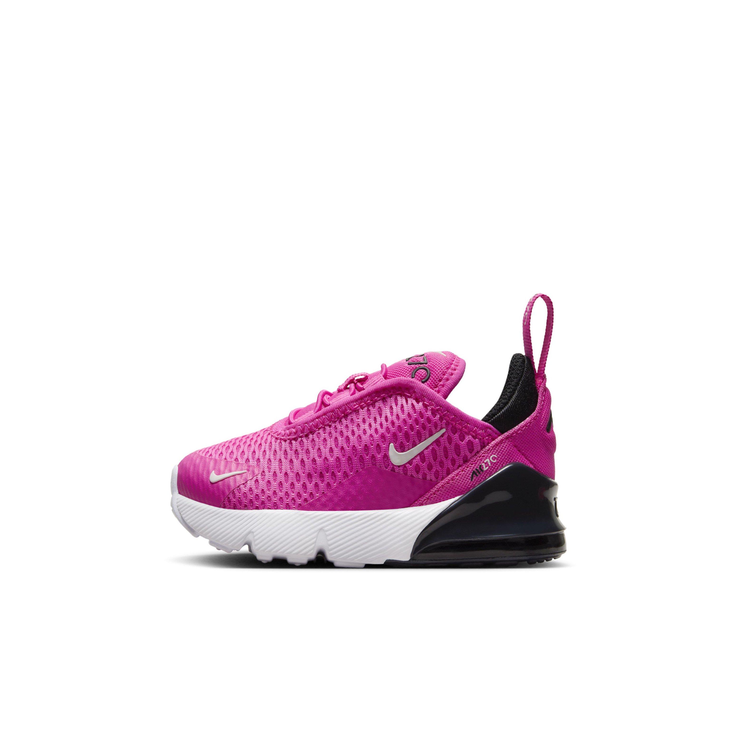 Nike Air Max 270 Infant Girls' "Laser Fuchsia/Black/White/Summit White" Shoe