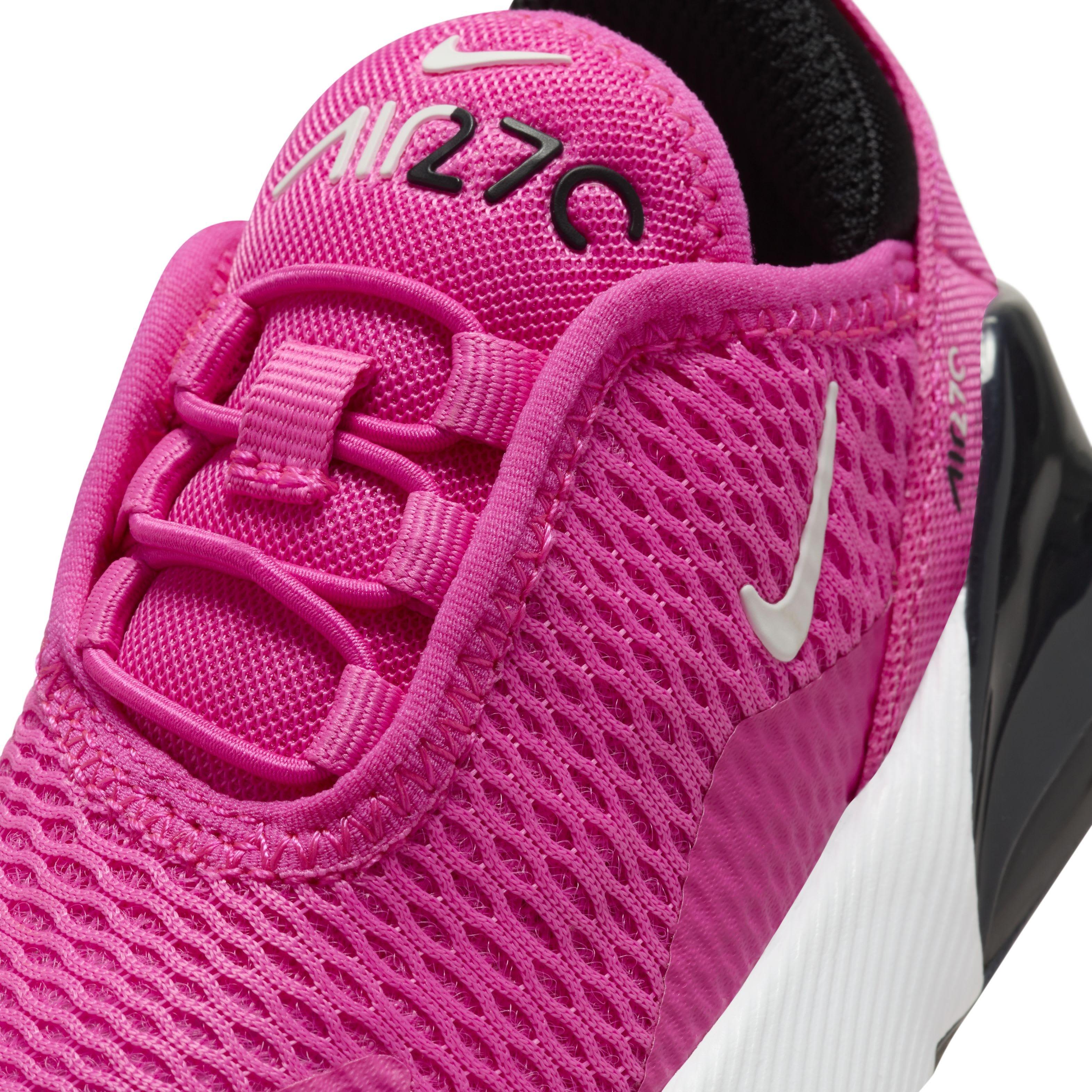 Nike Air Max 270 Infant Girls' "Laser Fuchsia/Black/White/Summit White" Shoe