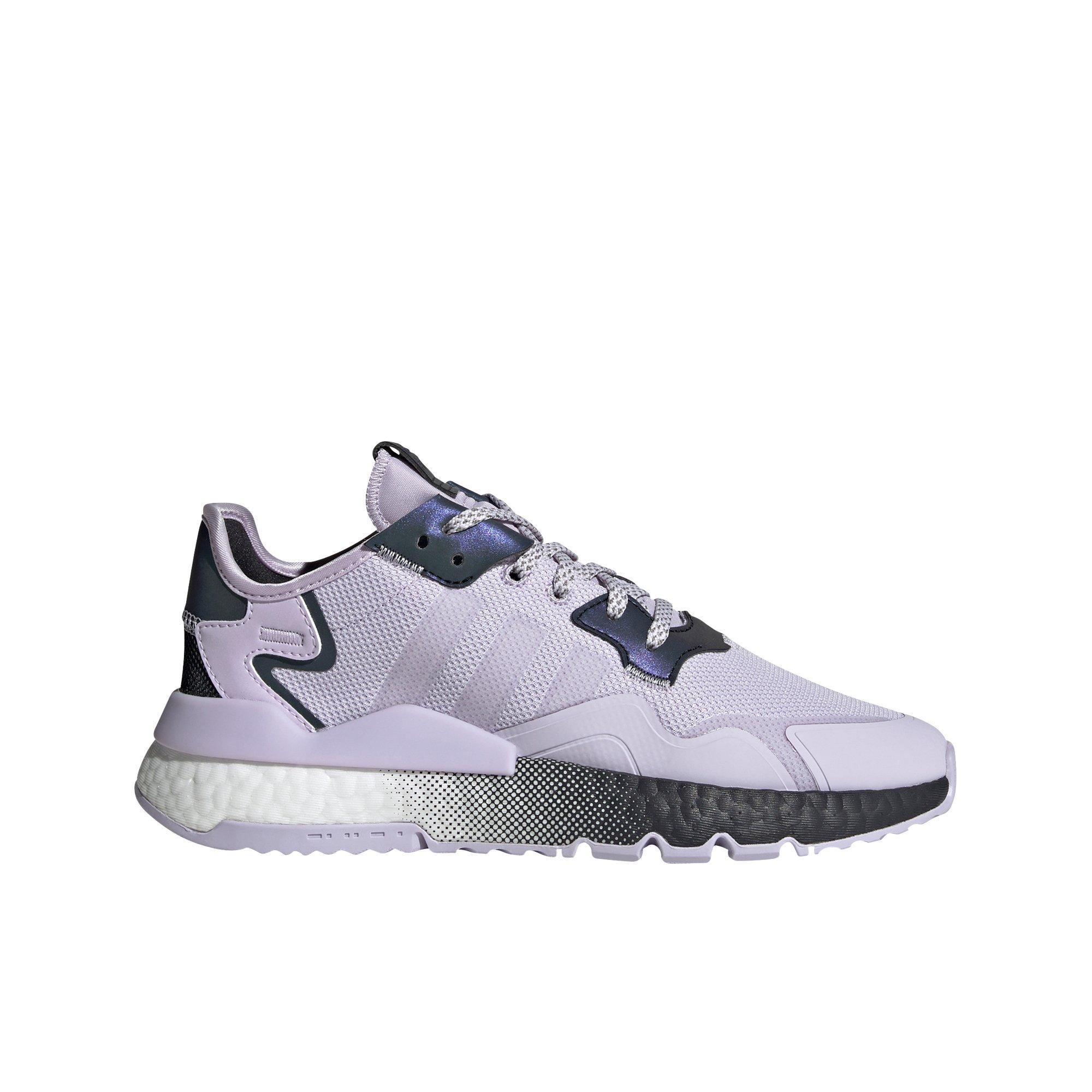 adidas nite jogger black purple