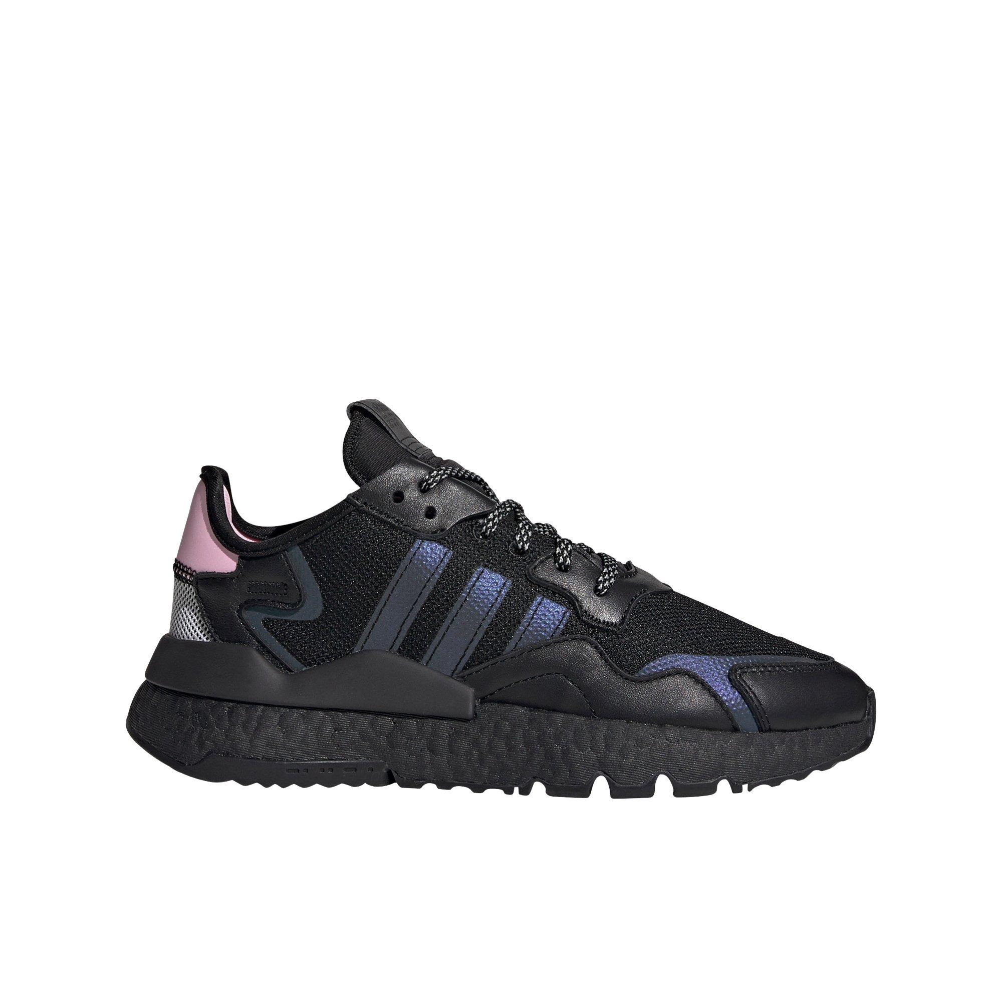 adidas nite jogger black womens