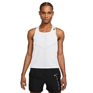 Nike Men's Dri-FIT AeroSwift Racing Singlet-White