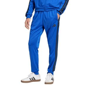 adidas Men's 3-Stripes Tricot Regular Tapered Track Pants - Royal