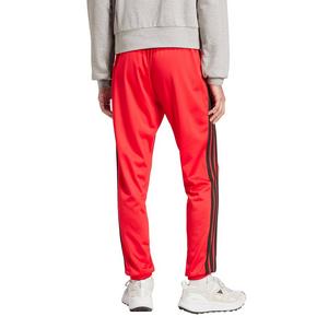 adidas Men's 3-Stripes Tricot Regular Tapered Track Pants -Red