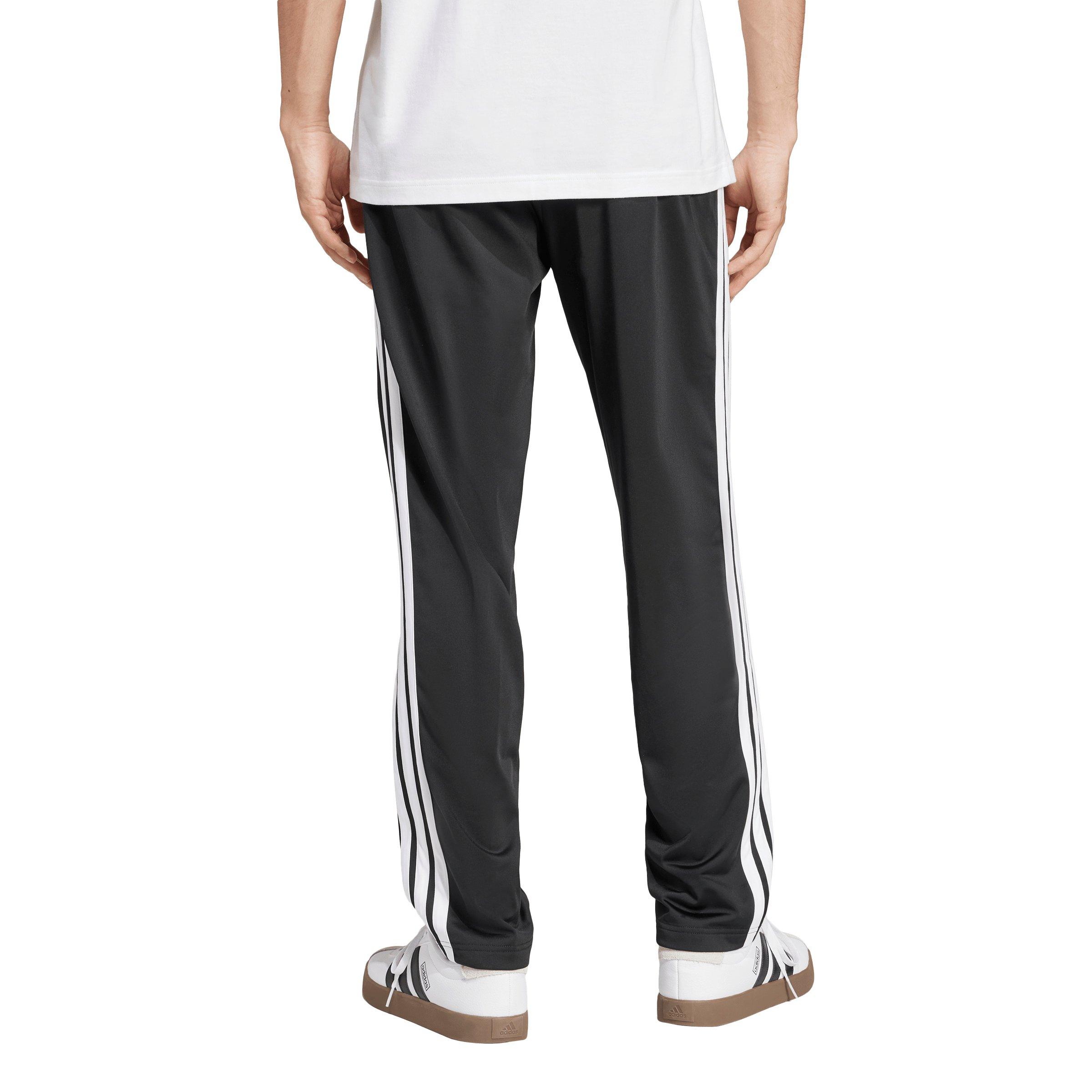 adidas Men's Dayready Open Hem Trackpants -Black - BLACK Thumbnail View 2
