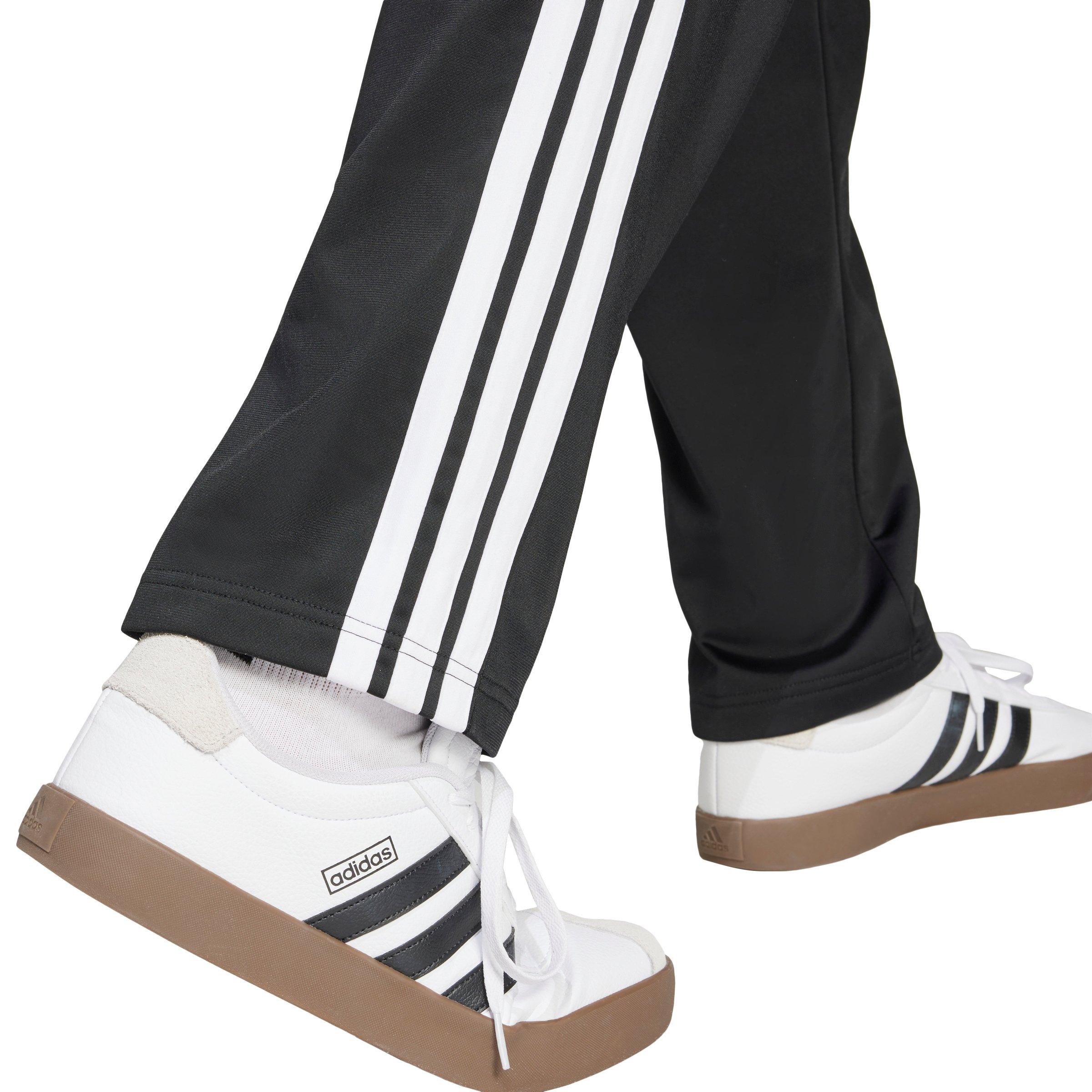 adidas Men's Dayready Open Hem Trackpants - Black - BLACK Thumbnail View 4