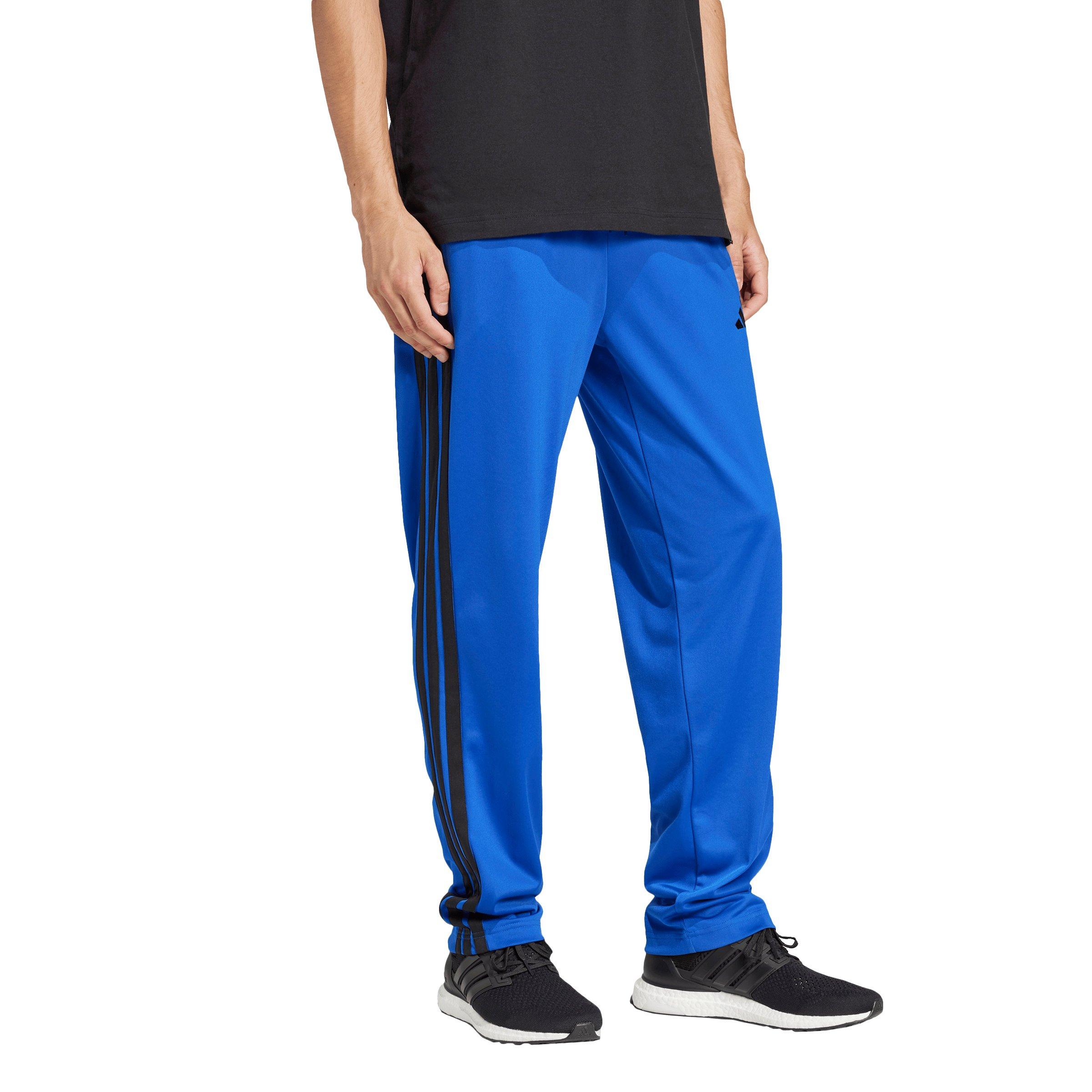 adidas Men's Dayready Open Hem Trackpants - Royal Blue - ROYAL BLUE Thumbnail View 5