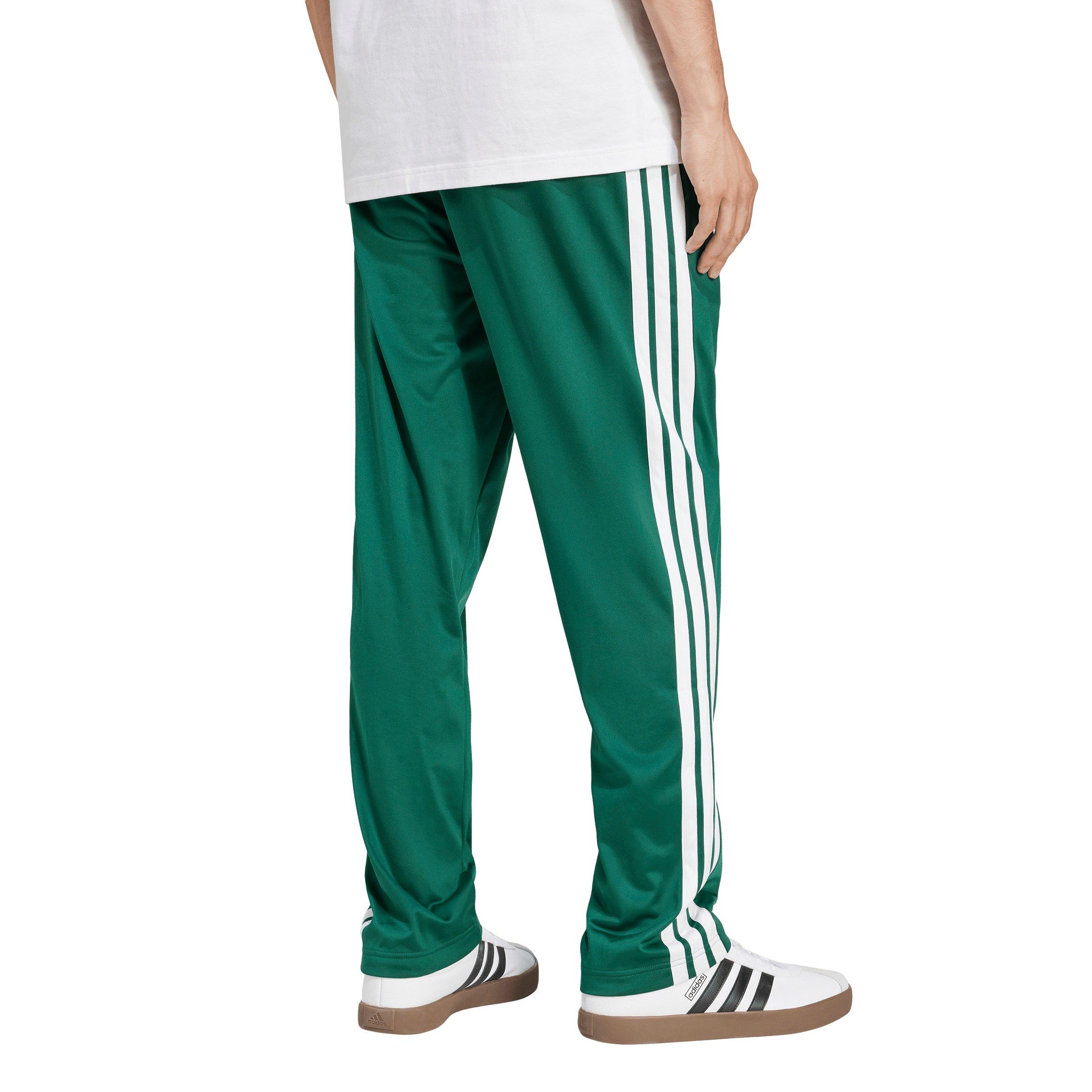adidas Men's Dayready Open Hem Trackpants - Green - GREEN Thumbnail View 2