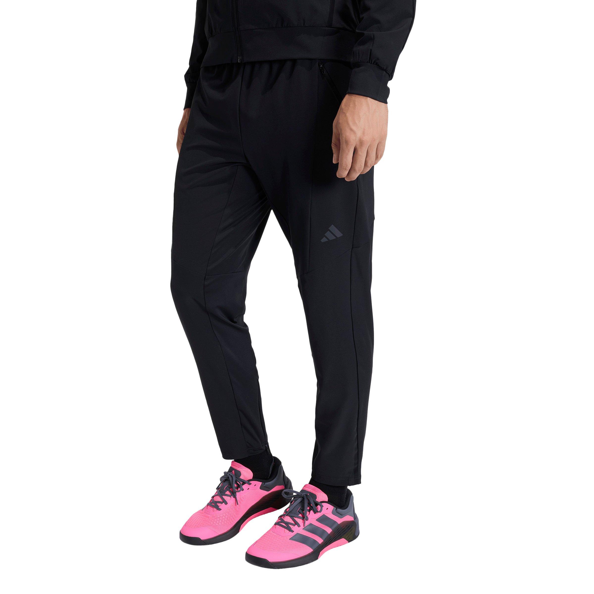 adidas Men's D4T Workout Pants - Black - BLACK Thumbnail View 1