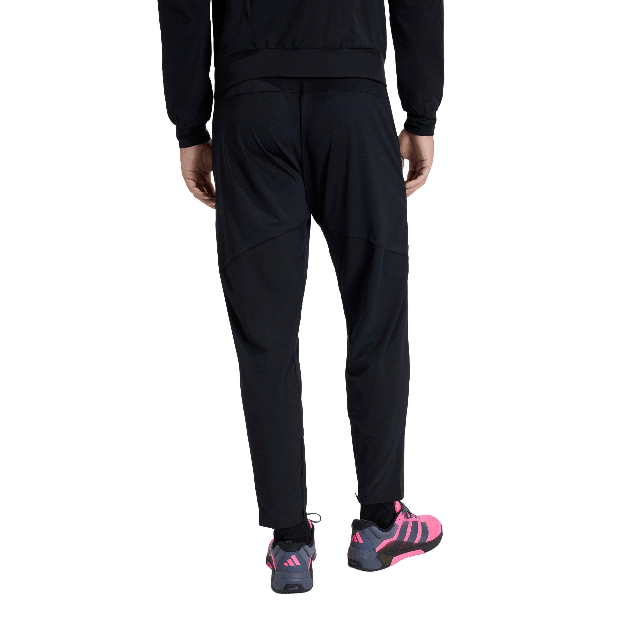 adidas Men's D4T Workout Pants -Black - BLACK Thumbnail View 2