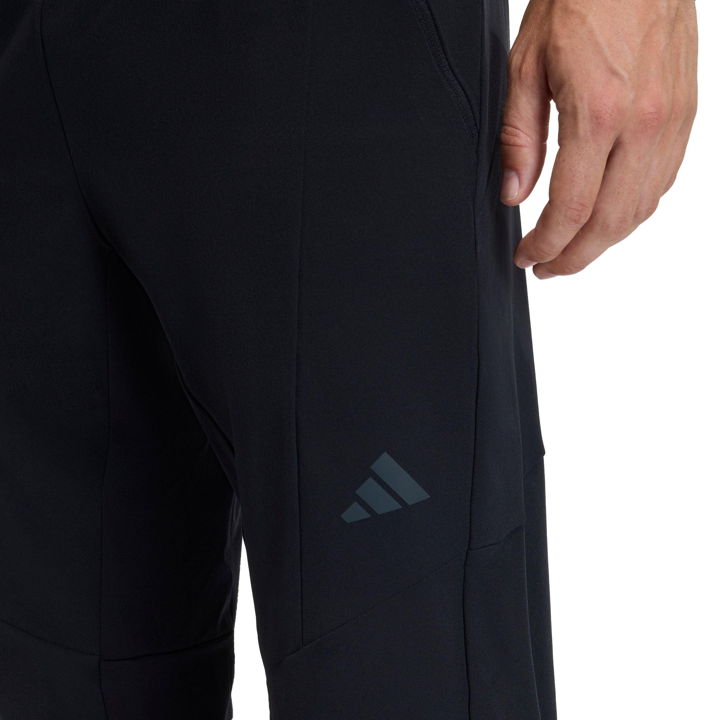 adidas Men's D4T Workout Pants - Black - BLACK Thumbnail View 4