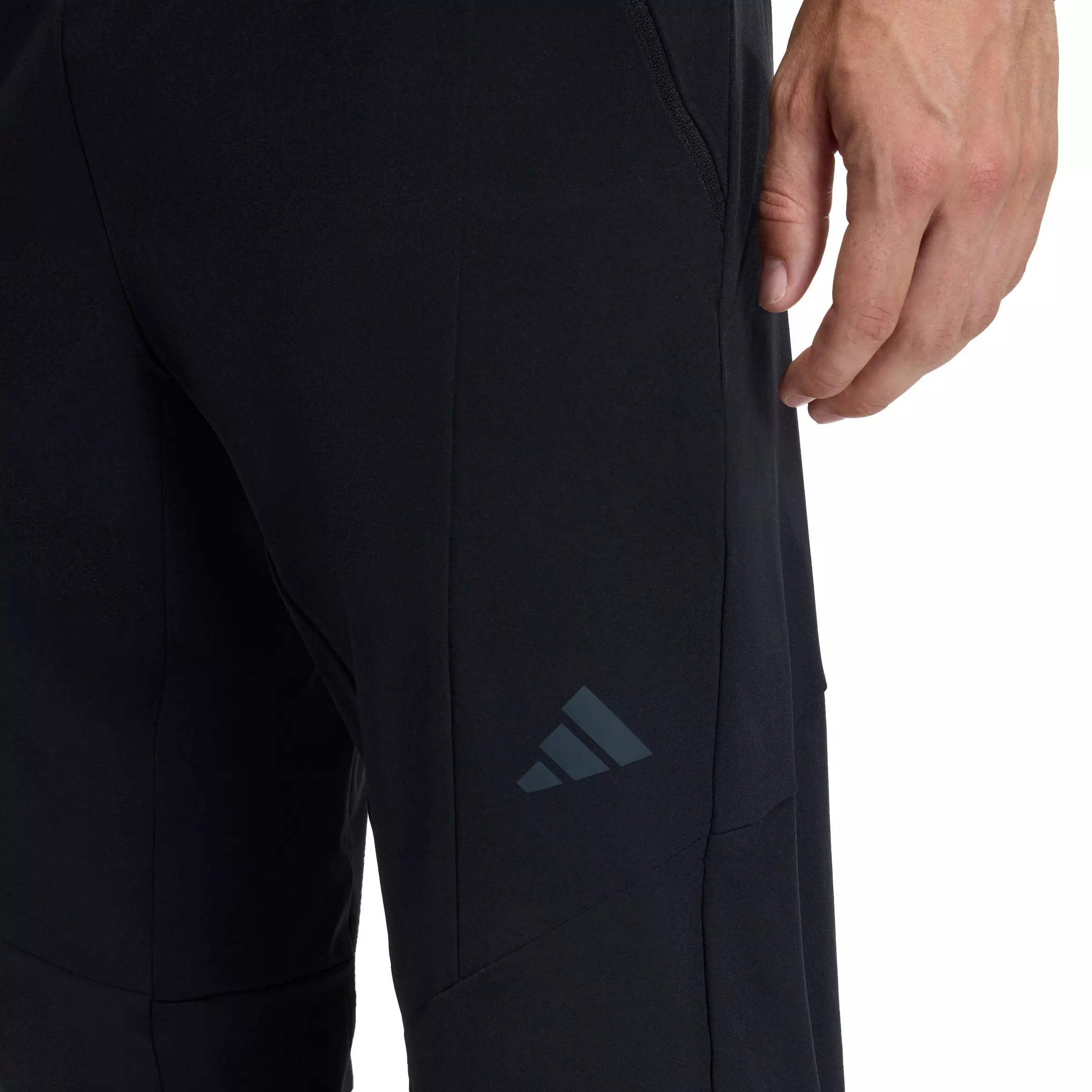 adidas Men's D4T Workout Pants -Black - BLACK