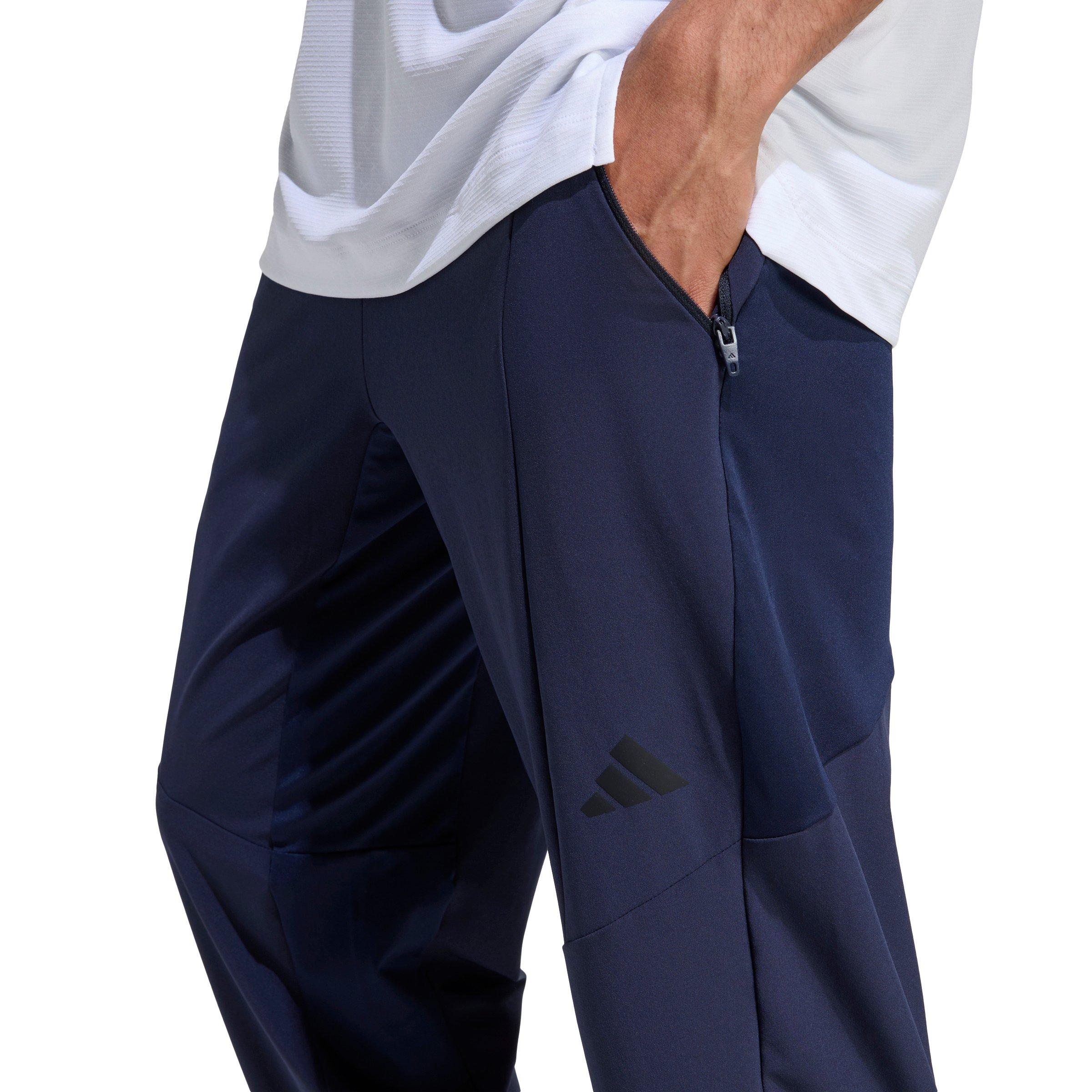 adidas Men's D4T Workout Pants - Dark Blue - DK BLUE Thumbnail View 3