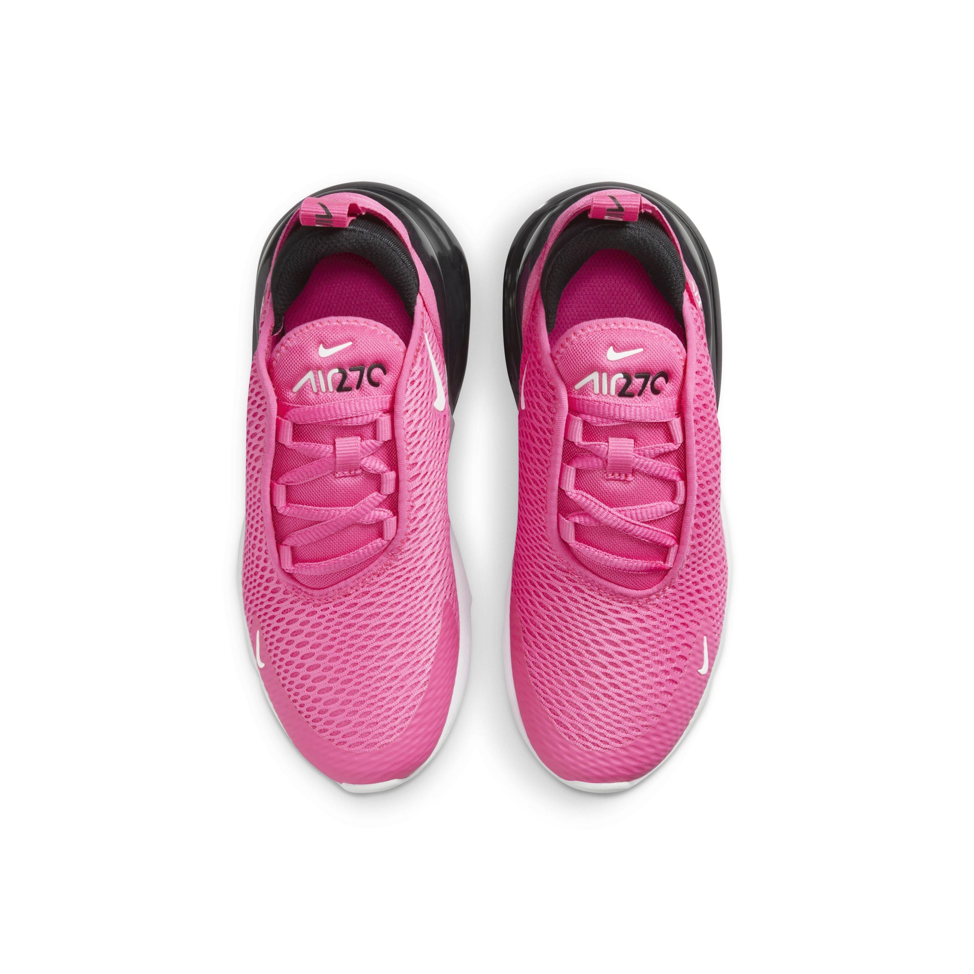 Nike Air Max 270 Preschool Girls' "Laser Fuchsia/Black/White/Summit White" Shoe