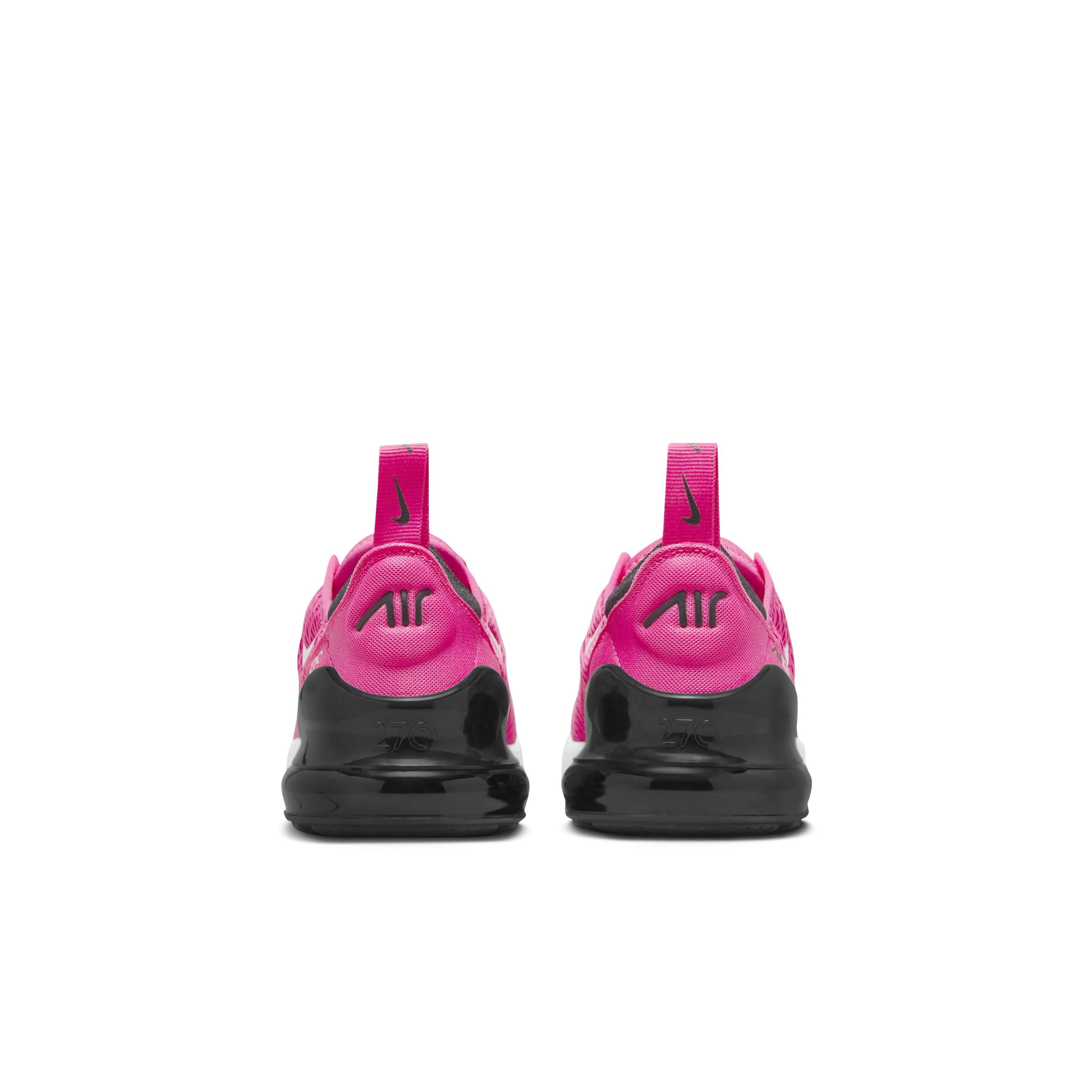 Nike Air Max 270 Preschool Girls' "Laser Fuchsia/Black/White/Summit White" Shoe
